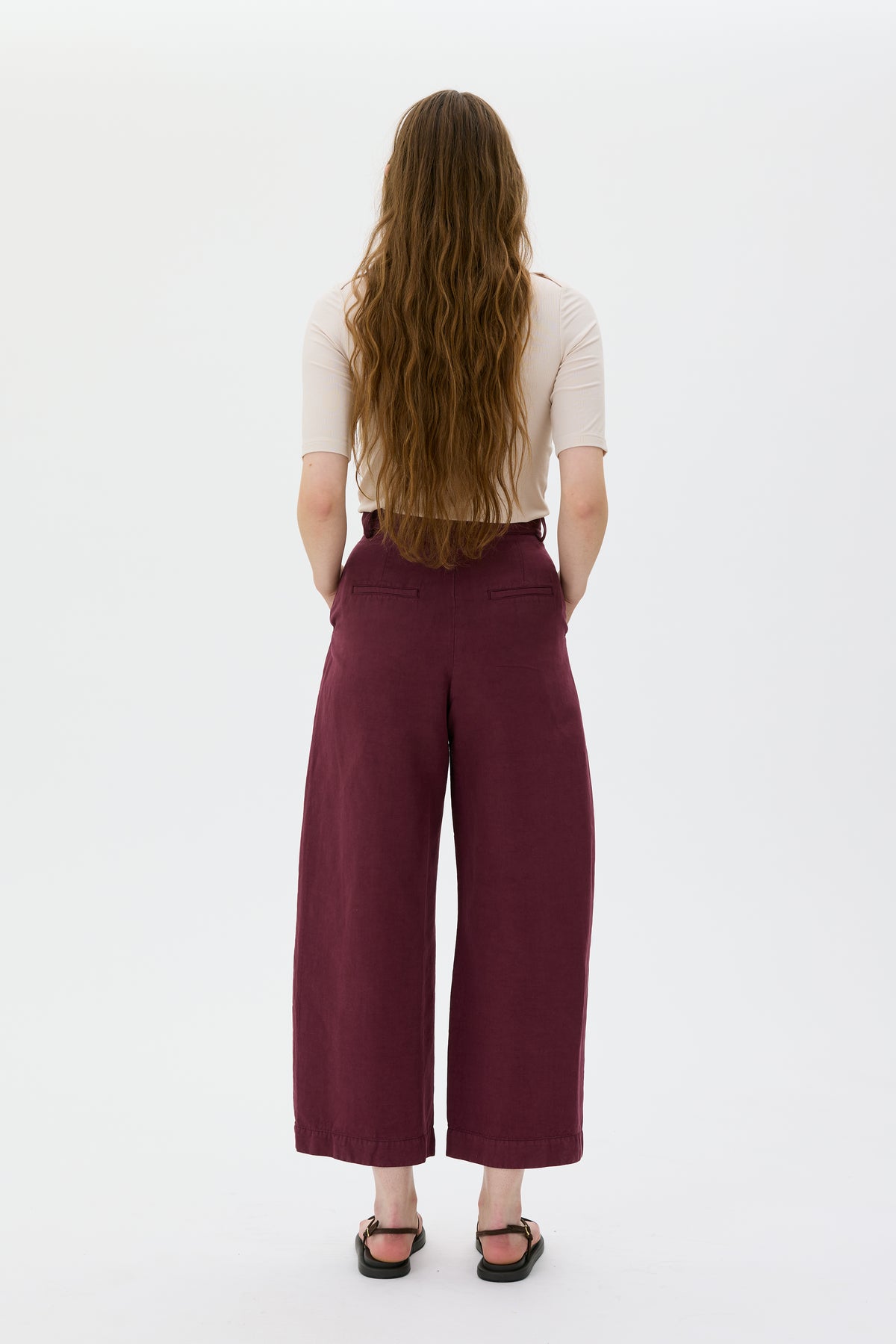 Hose Hisa - bordeaux