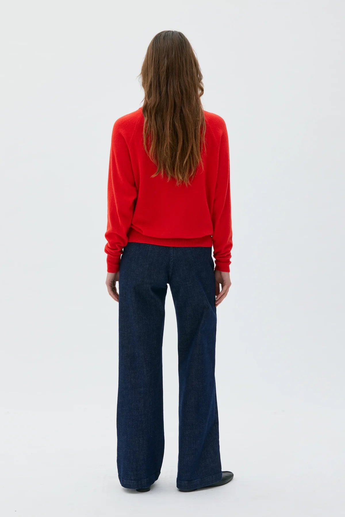 Adila Kaschmir Pullover - poppy red