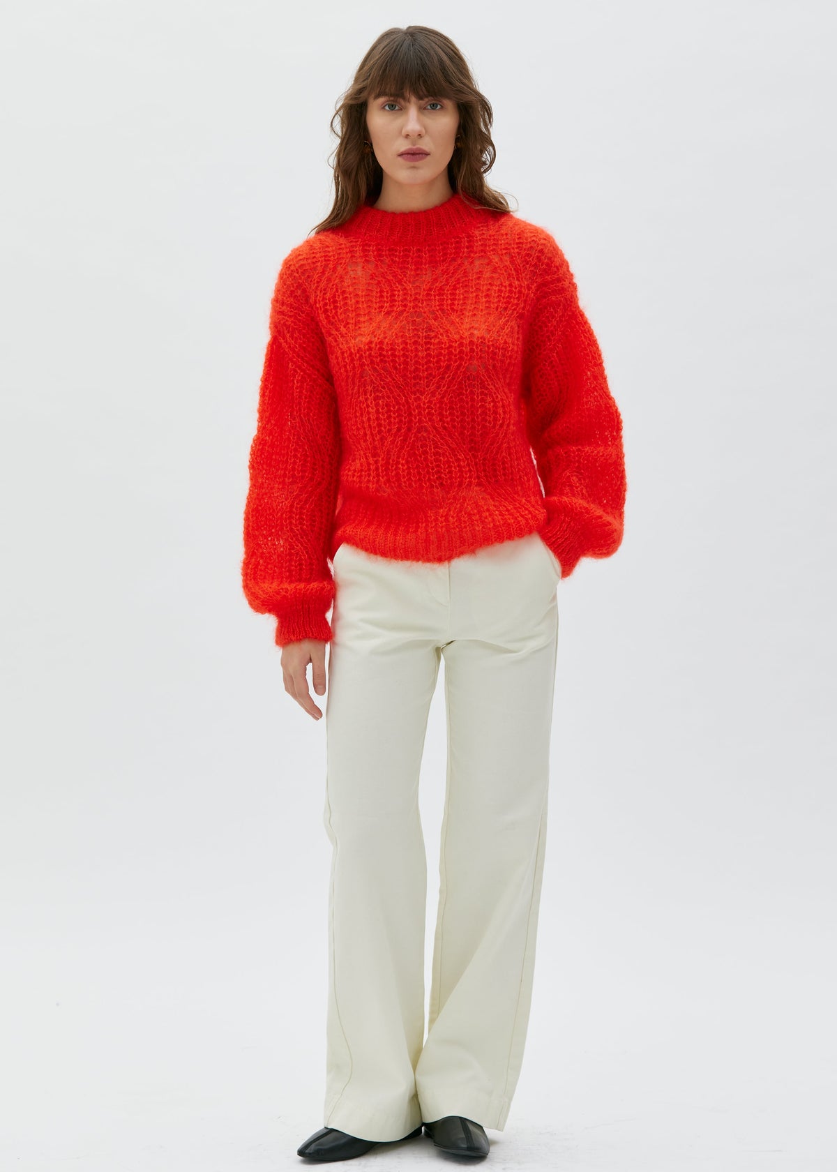 Dove - poppy red