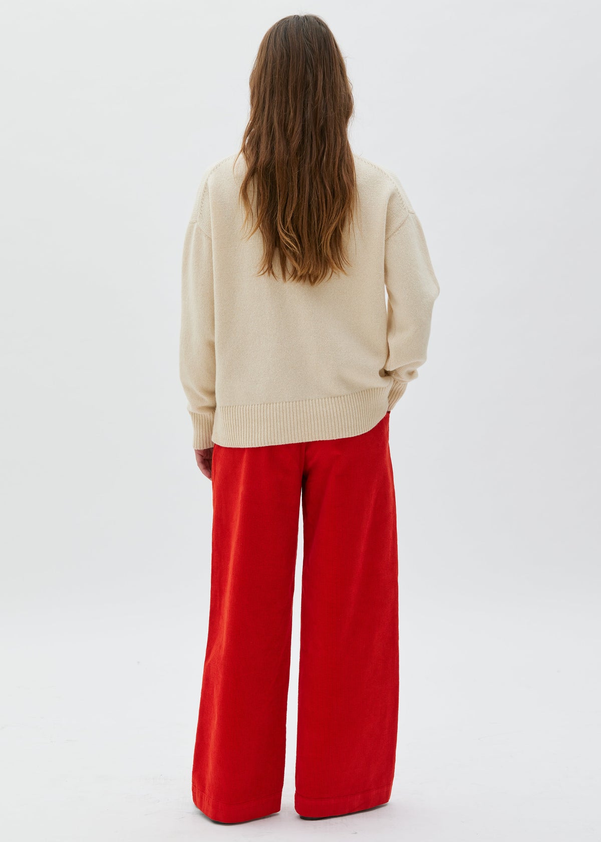 Aya Cordhose - poppy red