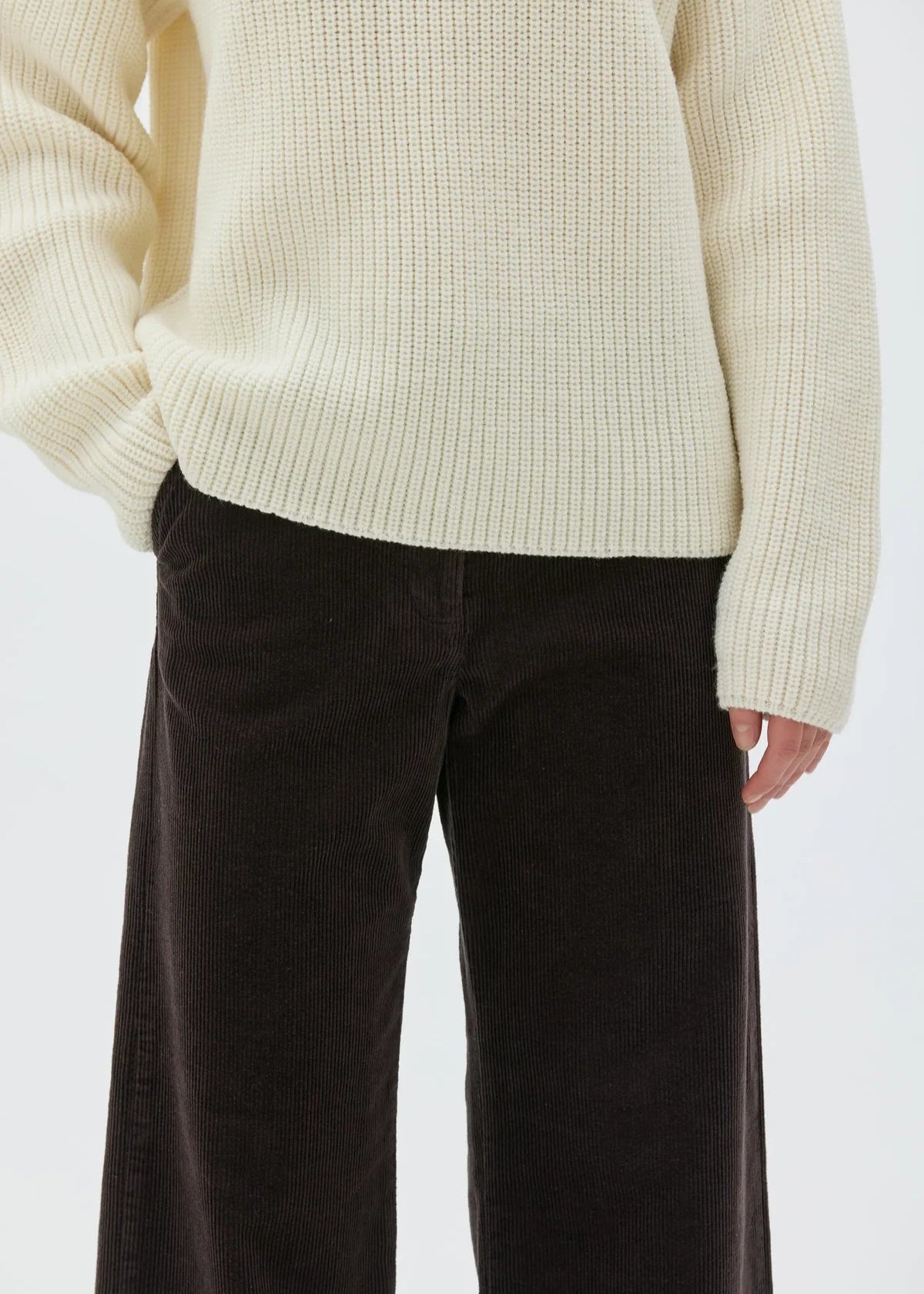 Lail Cordhose - brown melange