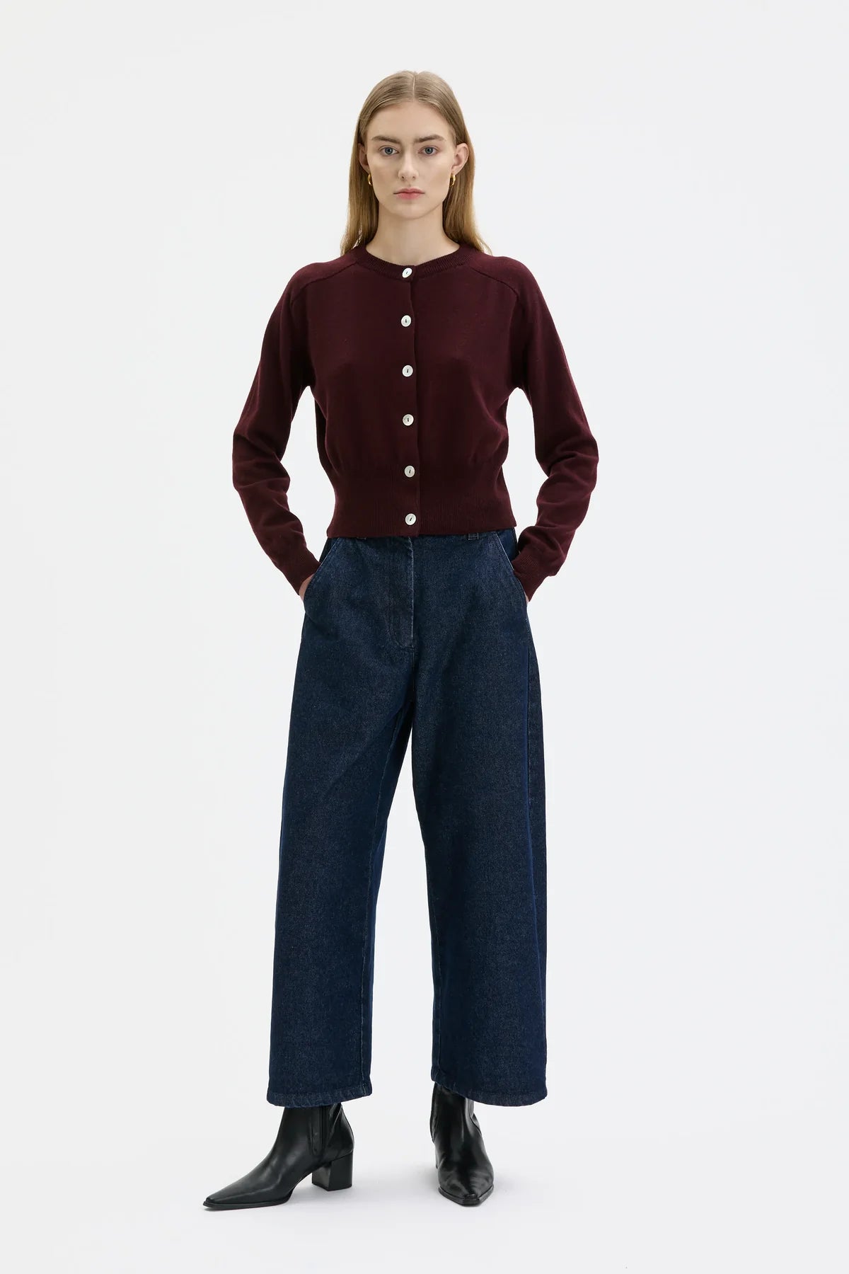 Strickjacke Malo - wine