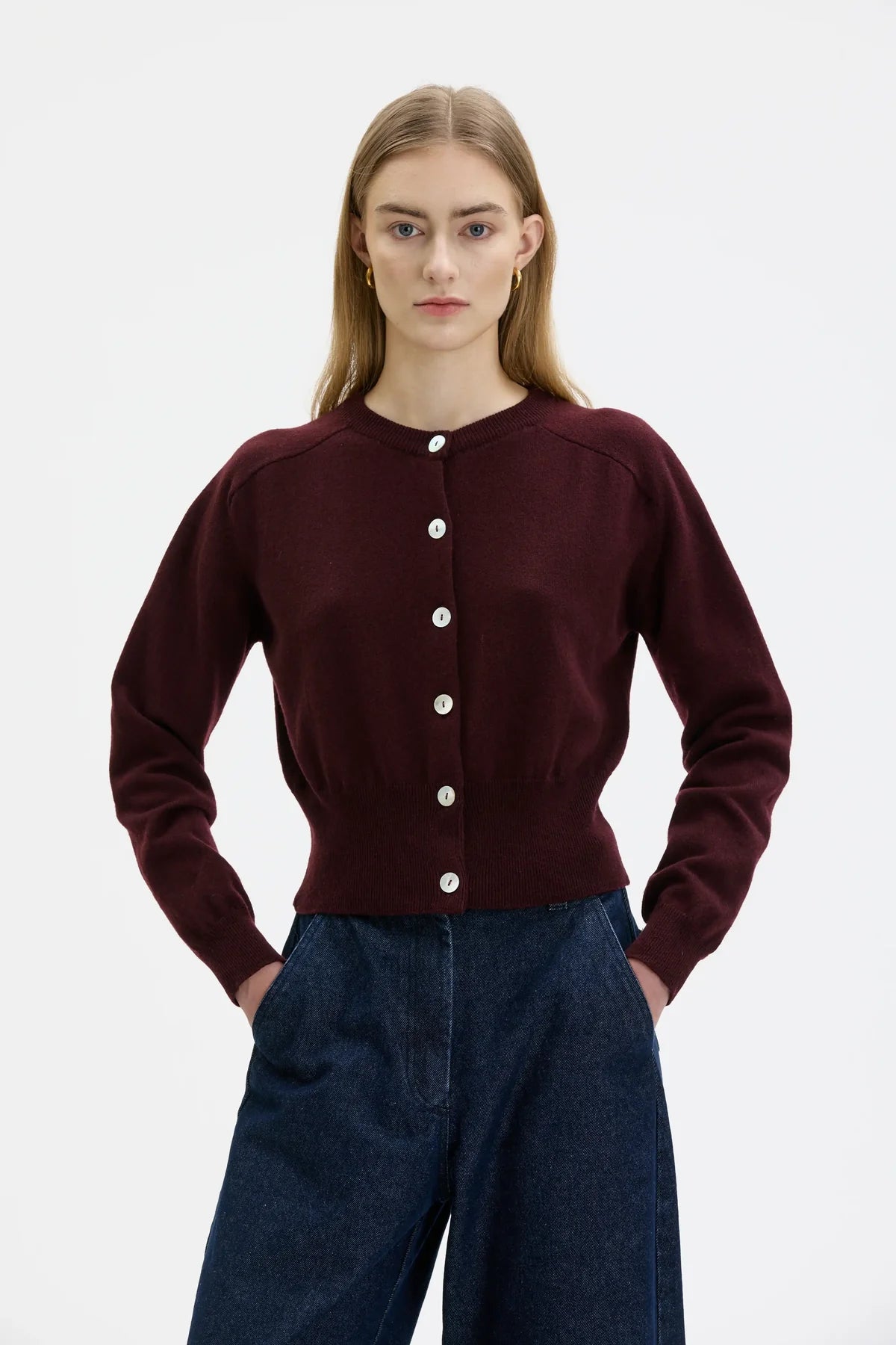 Strickjacke Malo - wine