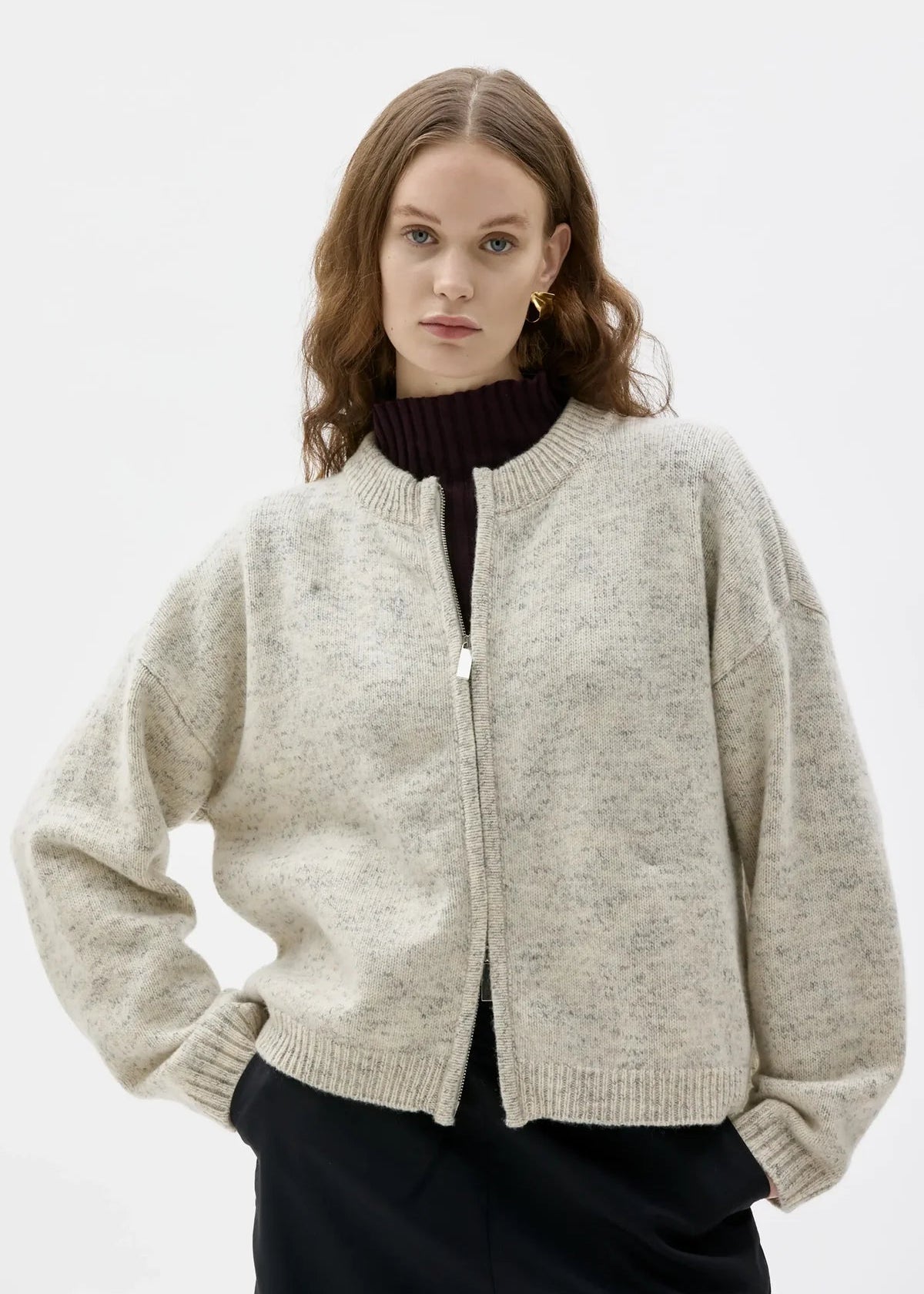 Wolljacke Soni  - l. grey