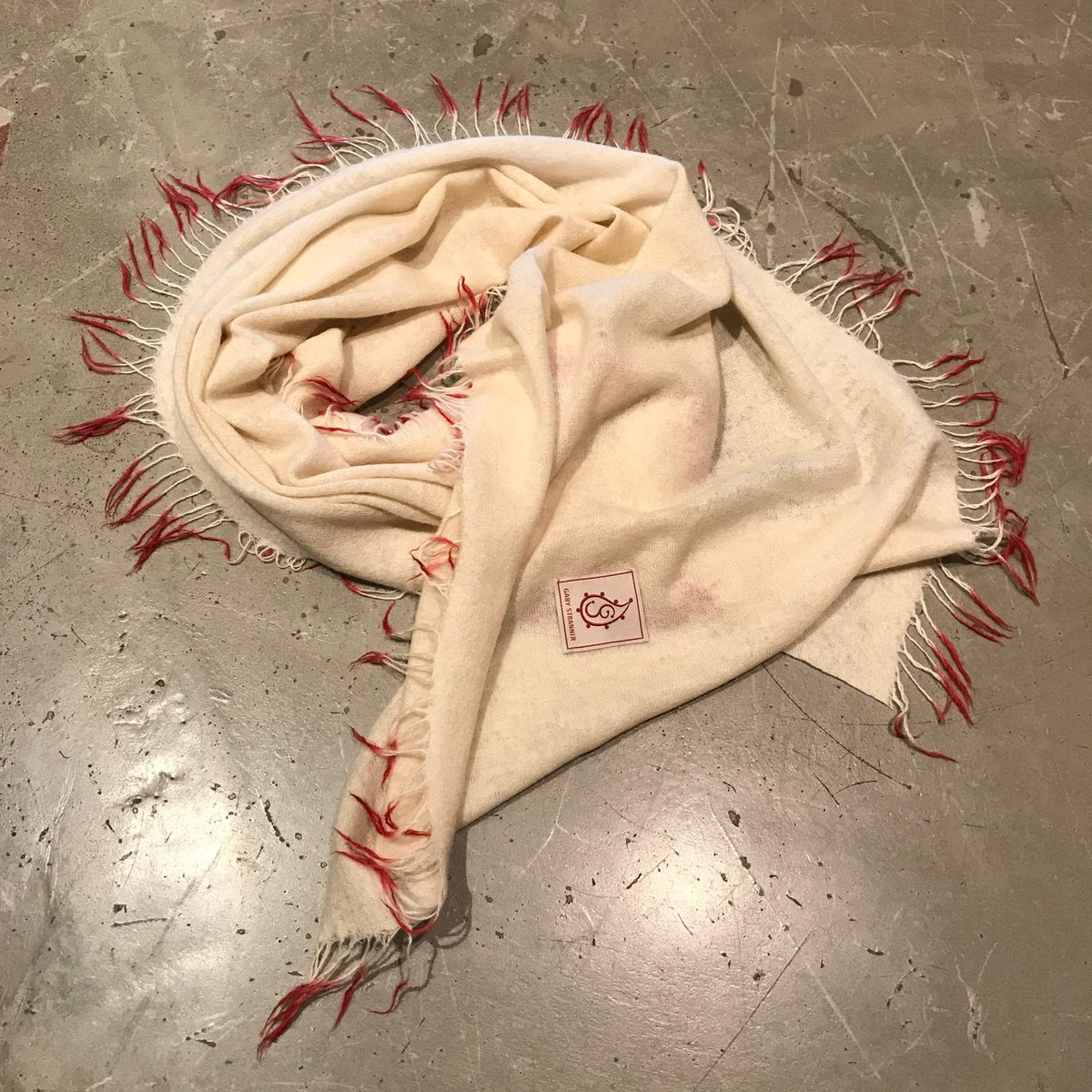 Cashmere Strick Schal - 3-1