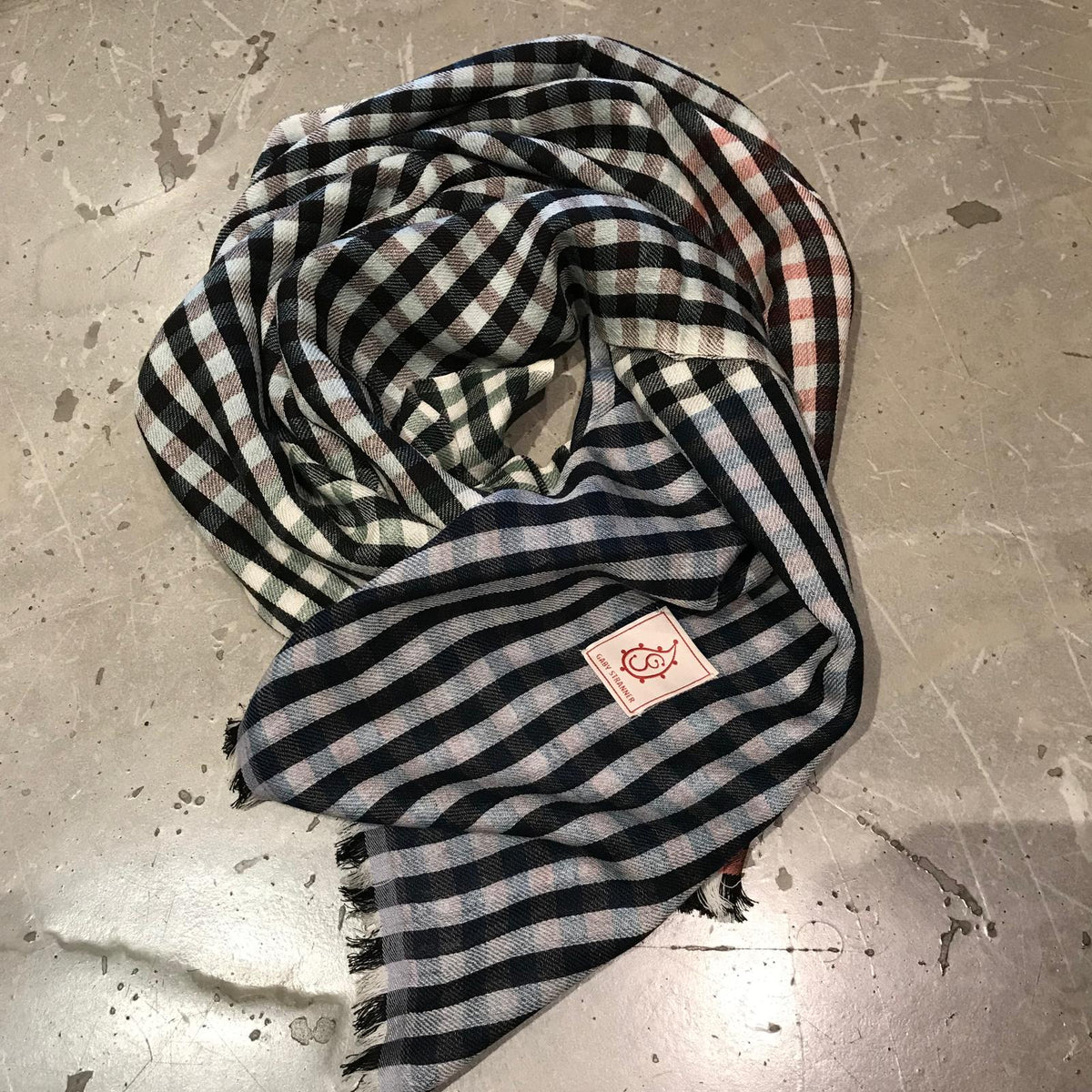 Vichy Schal - color 1