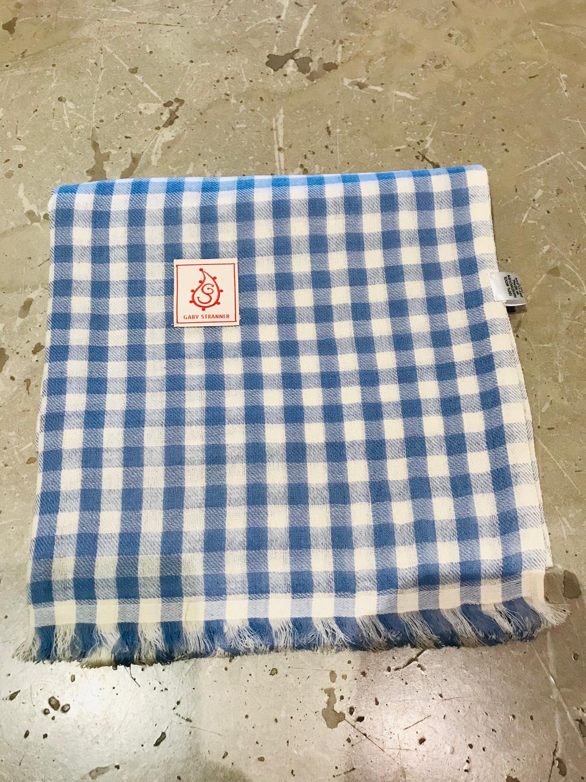 Vichy Schal - jeans blue