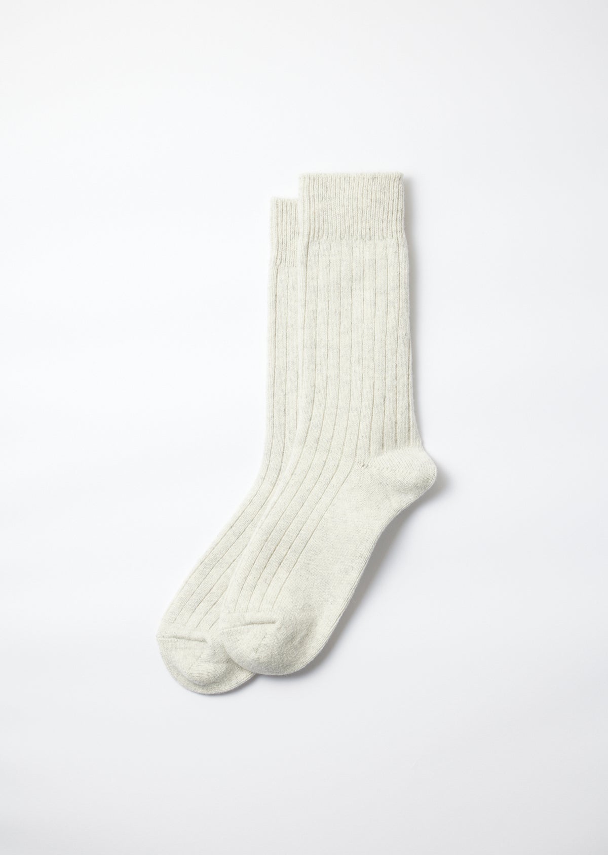Baumwolle / Wolle Socken - grau