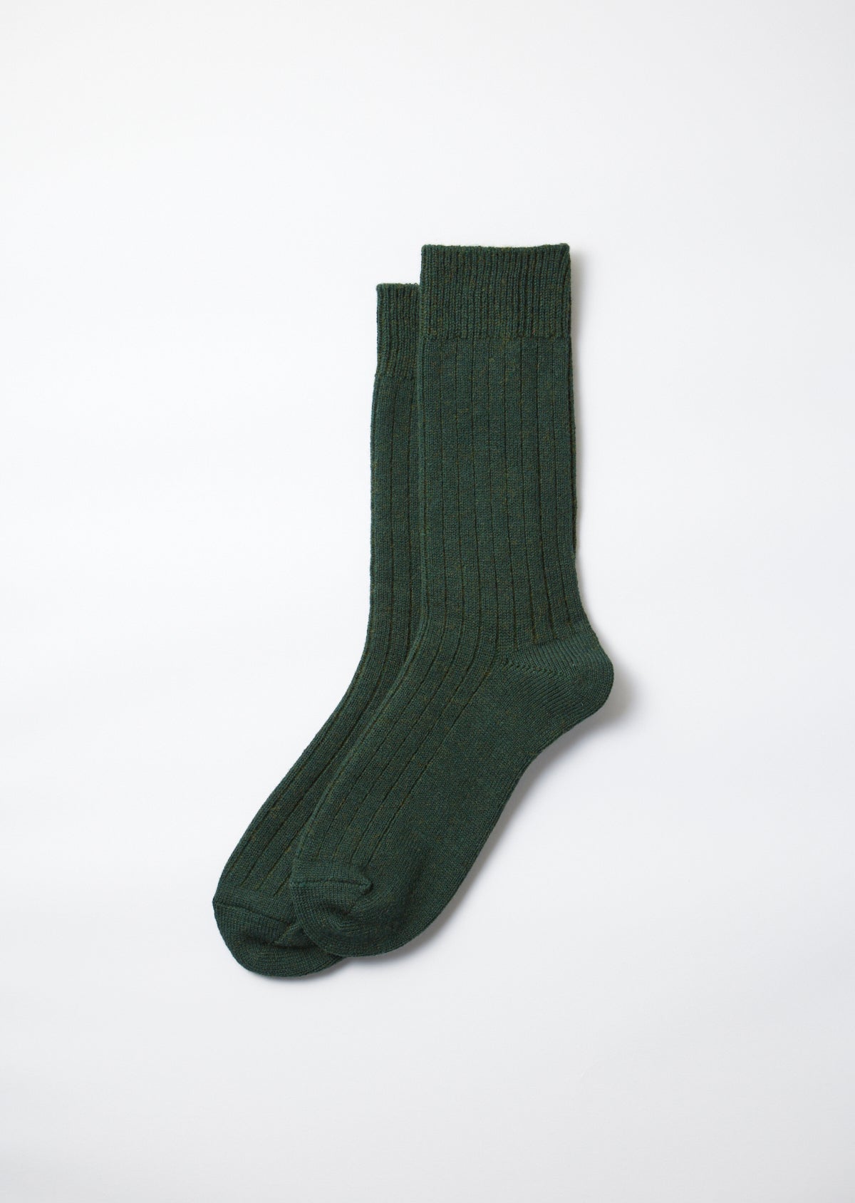 Baumwolle / Wolle Socken - grün