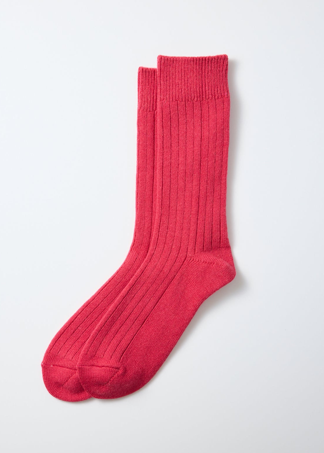 Baumwolle / Wolle Socken - pink