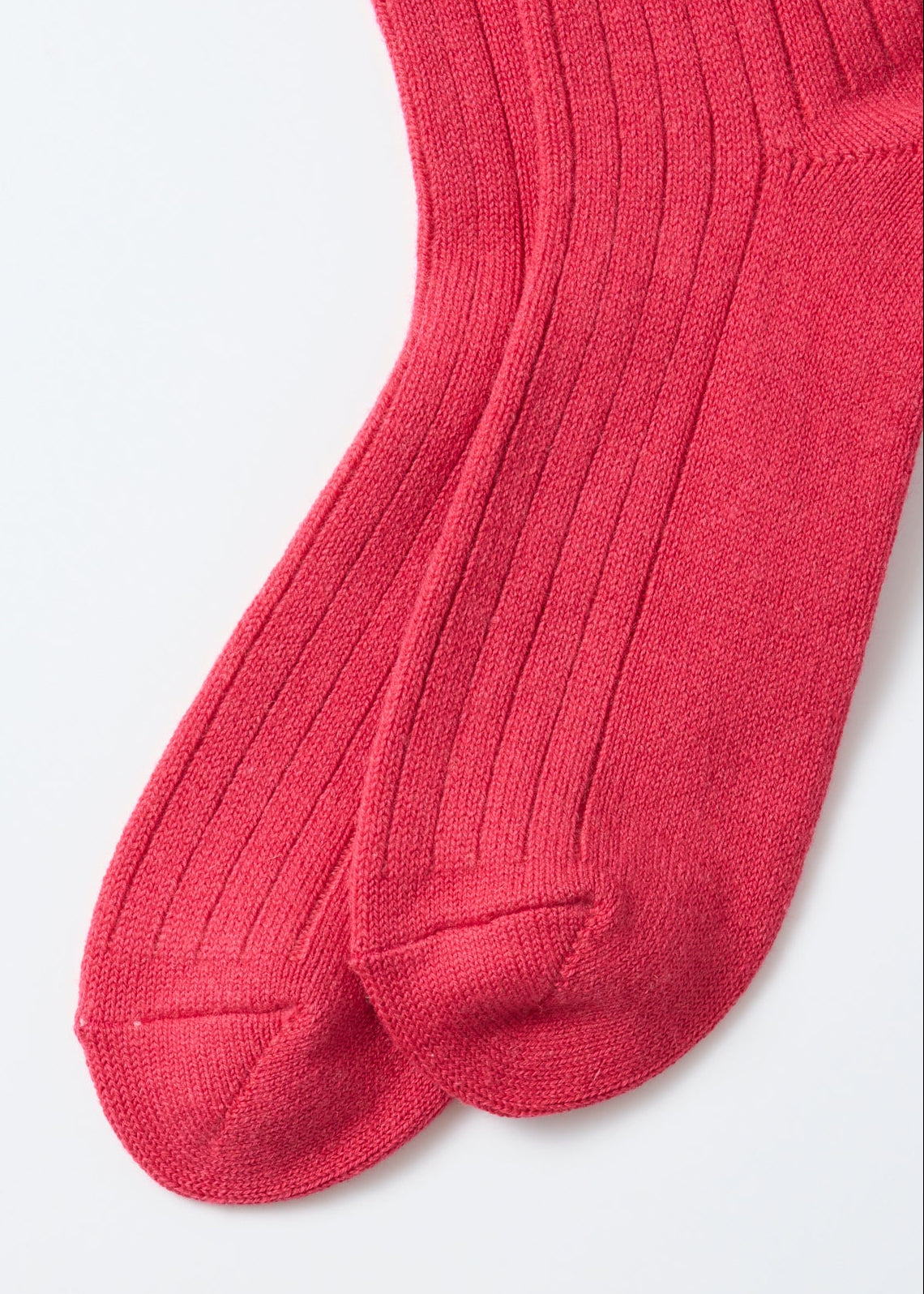 Baumwolle / Wolle Socken - pink
