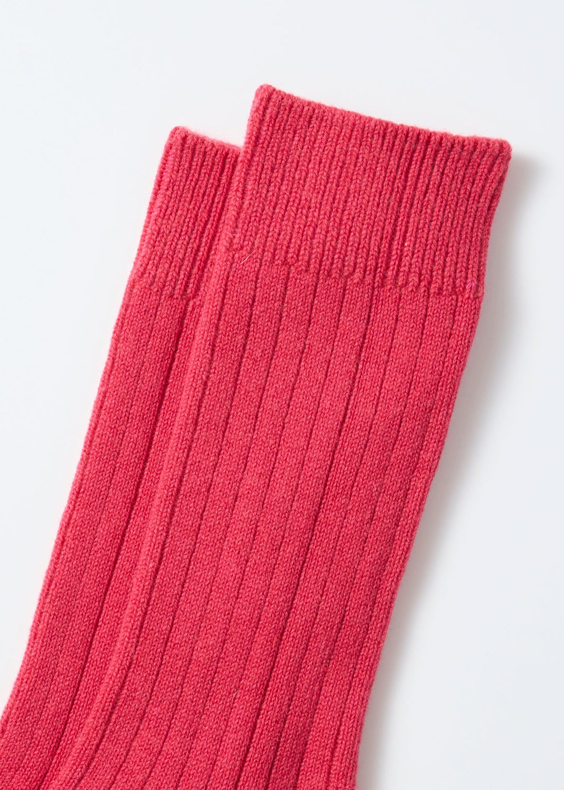 Baumwolle / Wolle Socken - pink