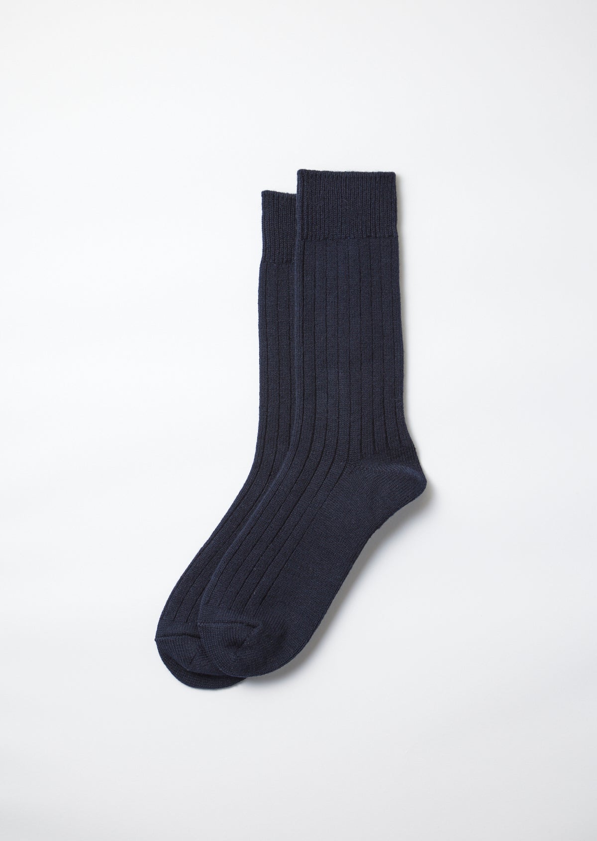 Baumwolle / Wolle Socken - navy