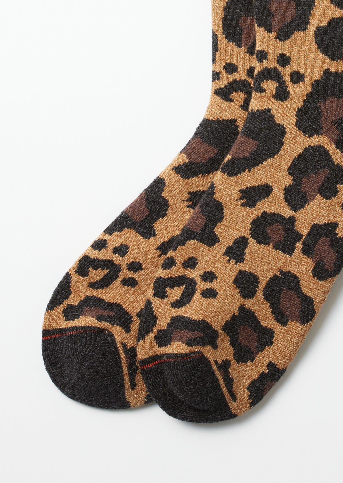 Pile Leopard Socken - beige