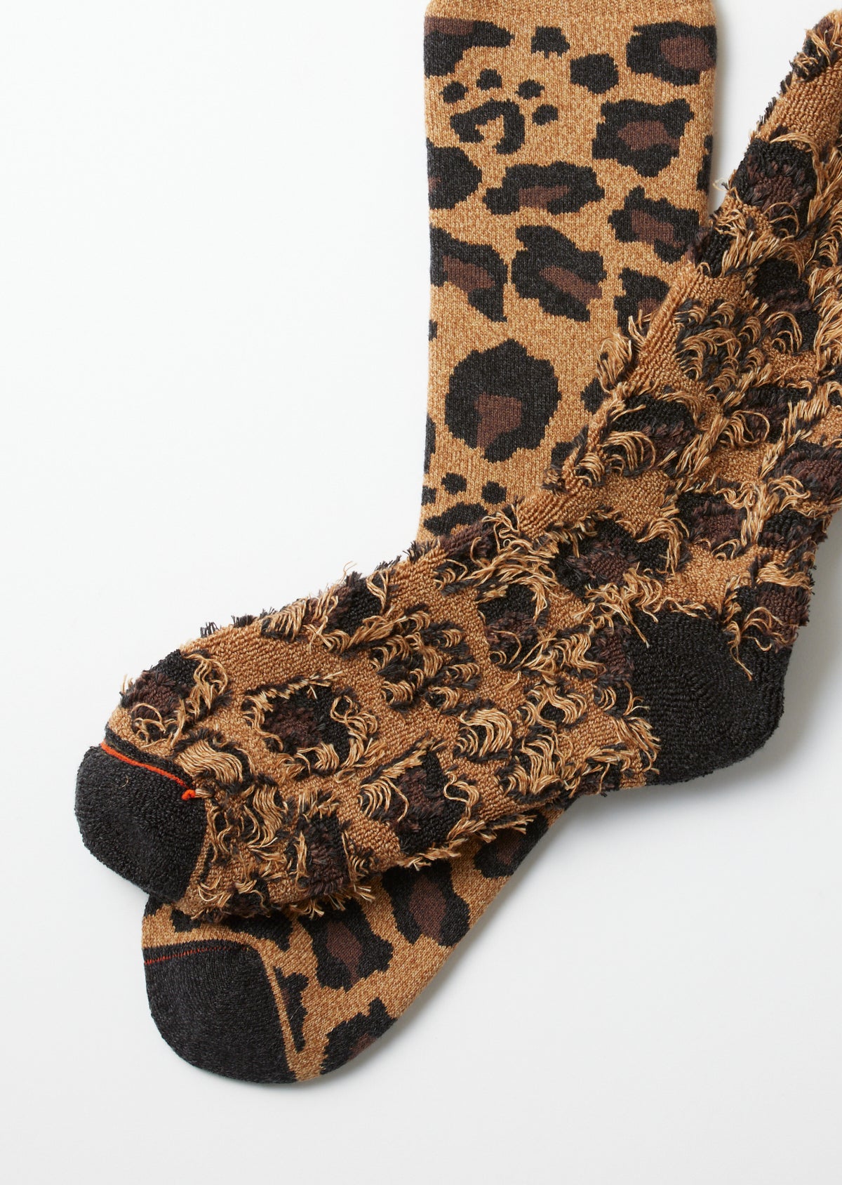 Pile Leopard Socken - beige