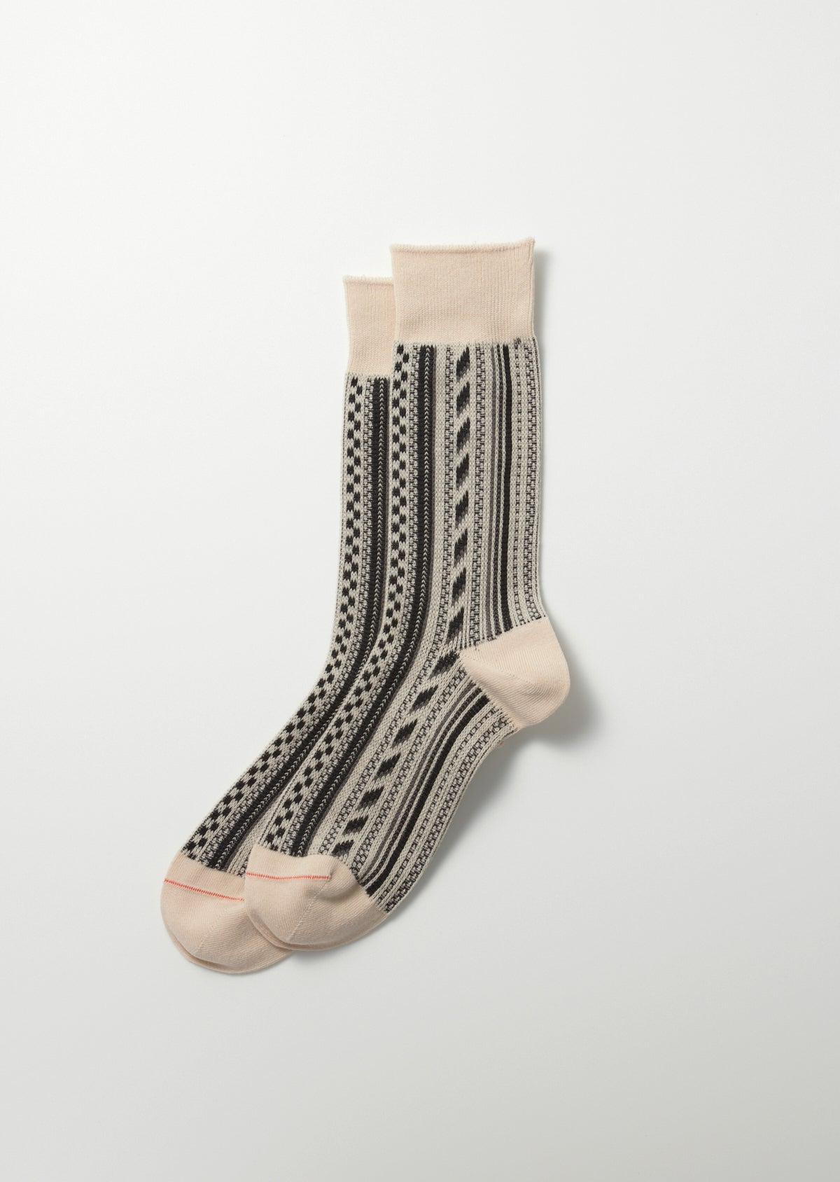 Multi Vertical Socken - ecru