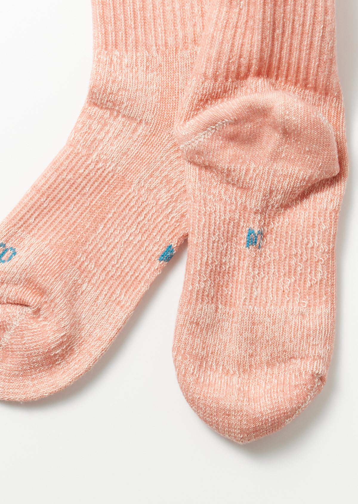 Doubleface mini Socken - salmon