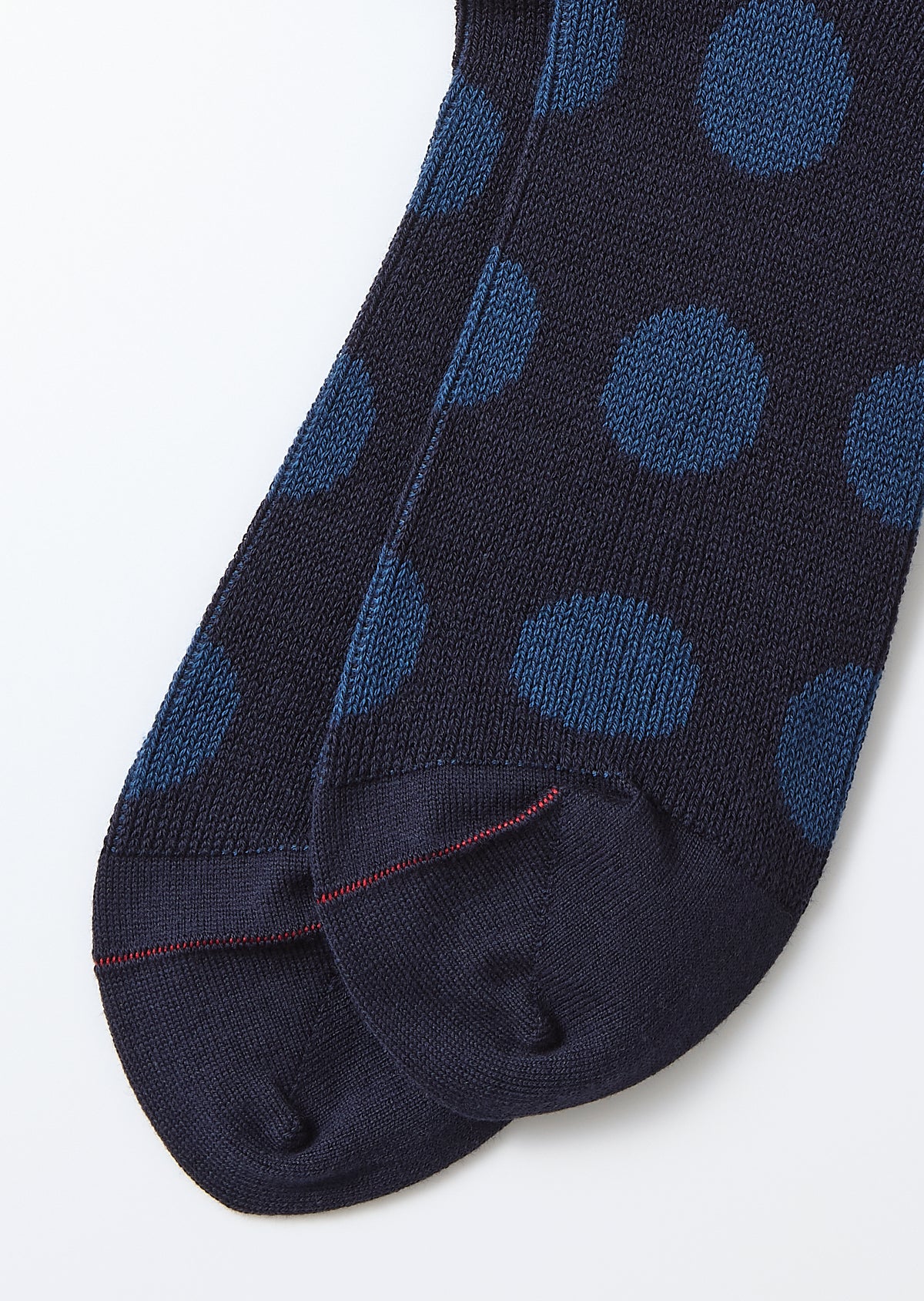 Porthole Dot Socken - navy/indigo