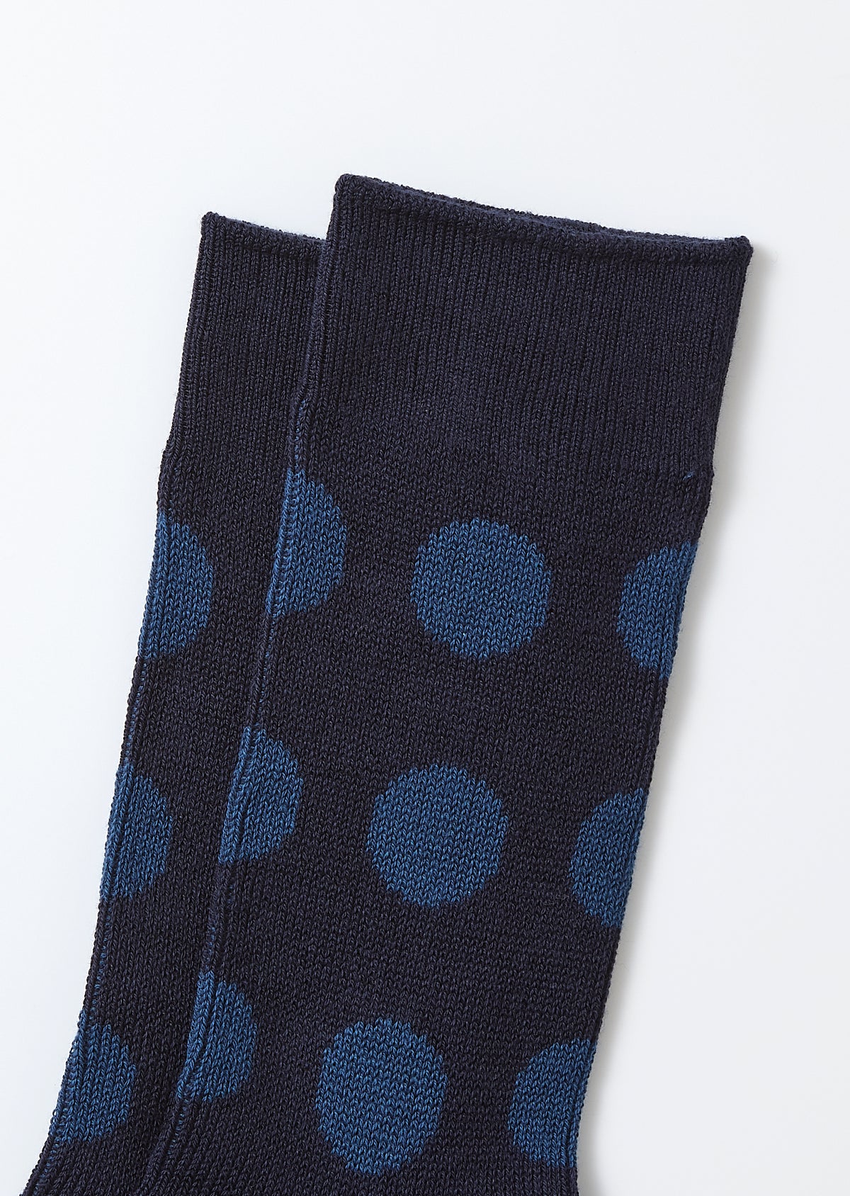 Porthole Dot Socken - navy/indigo