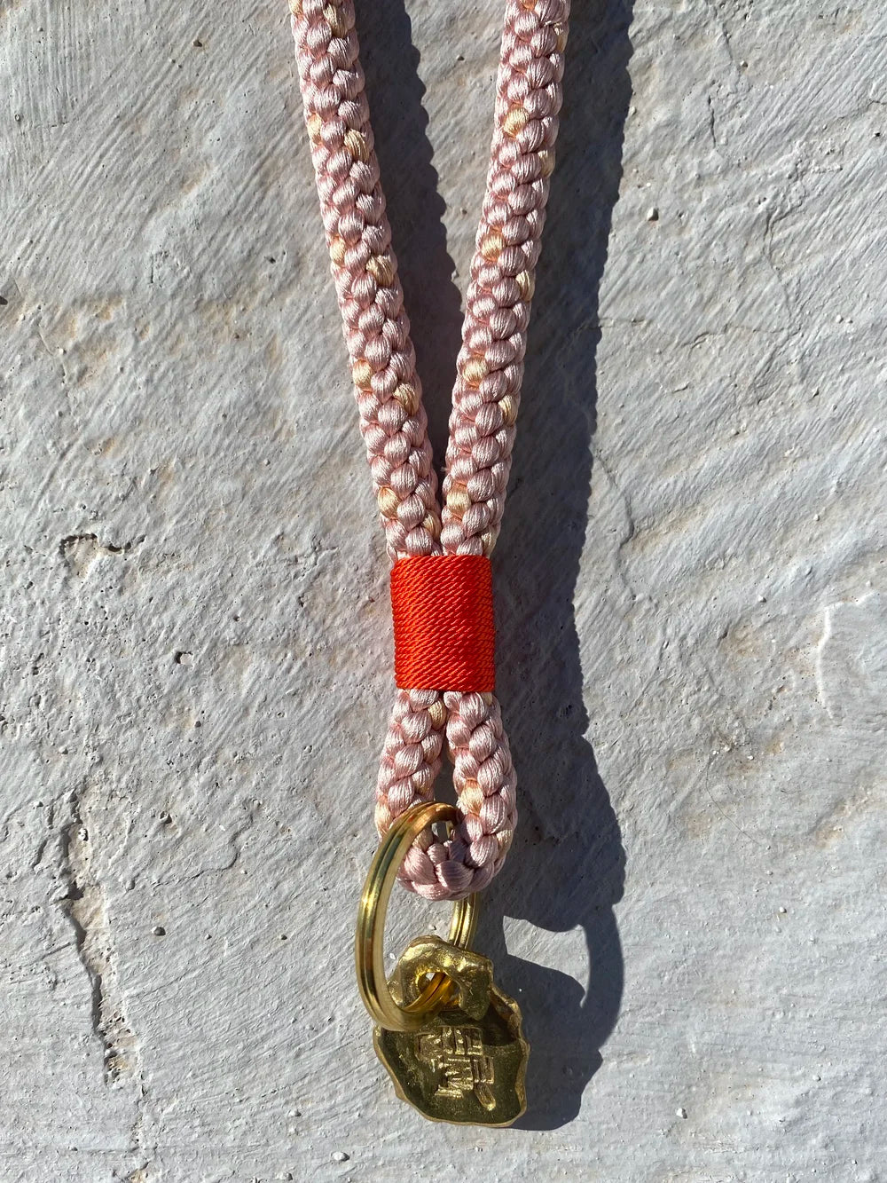 Schlüsselband kurz - Rose