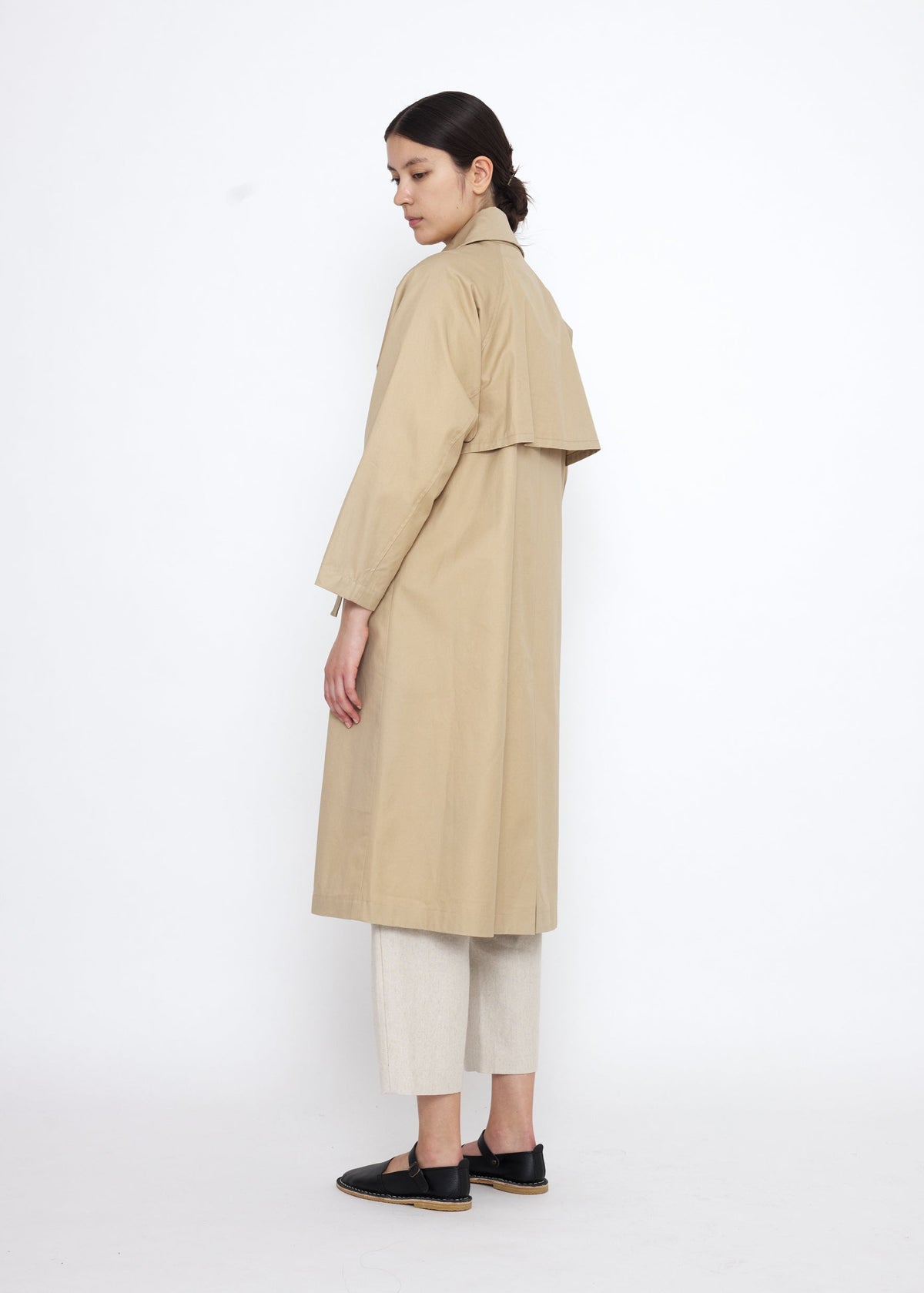 Unisex Spring Overcoat - beige