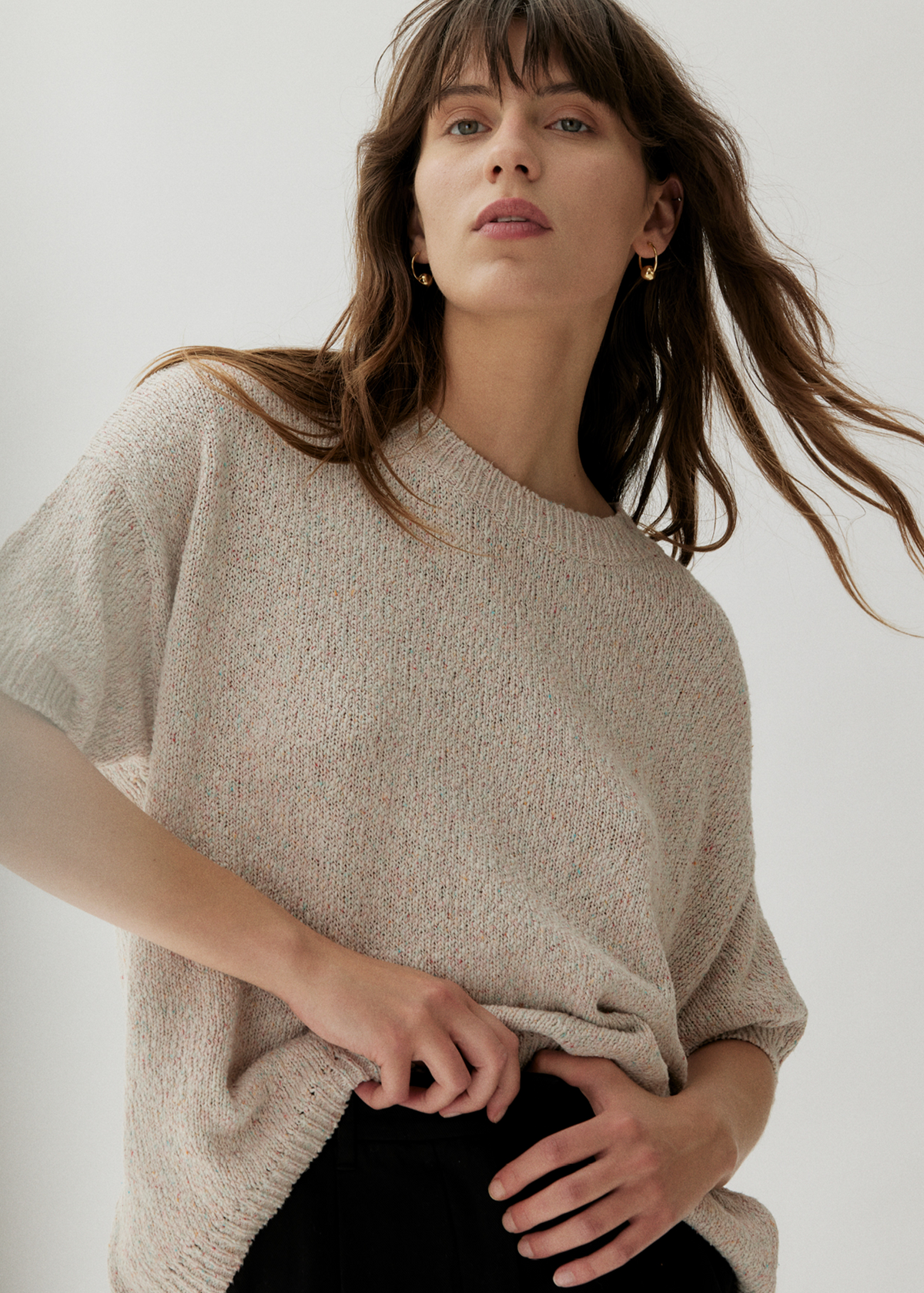 Ivana Top - off white noil