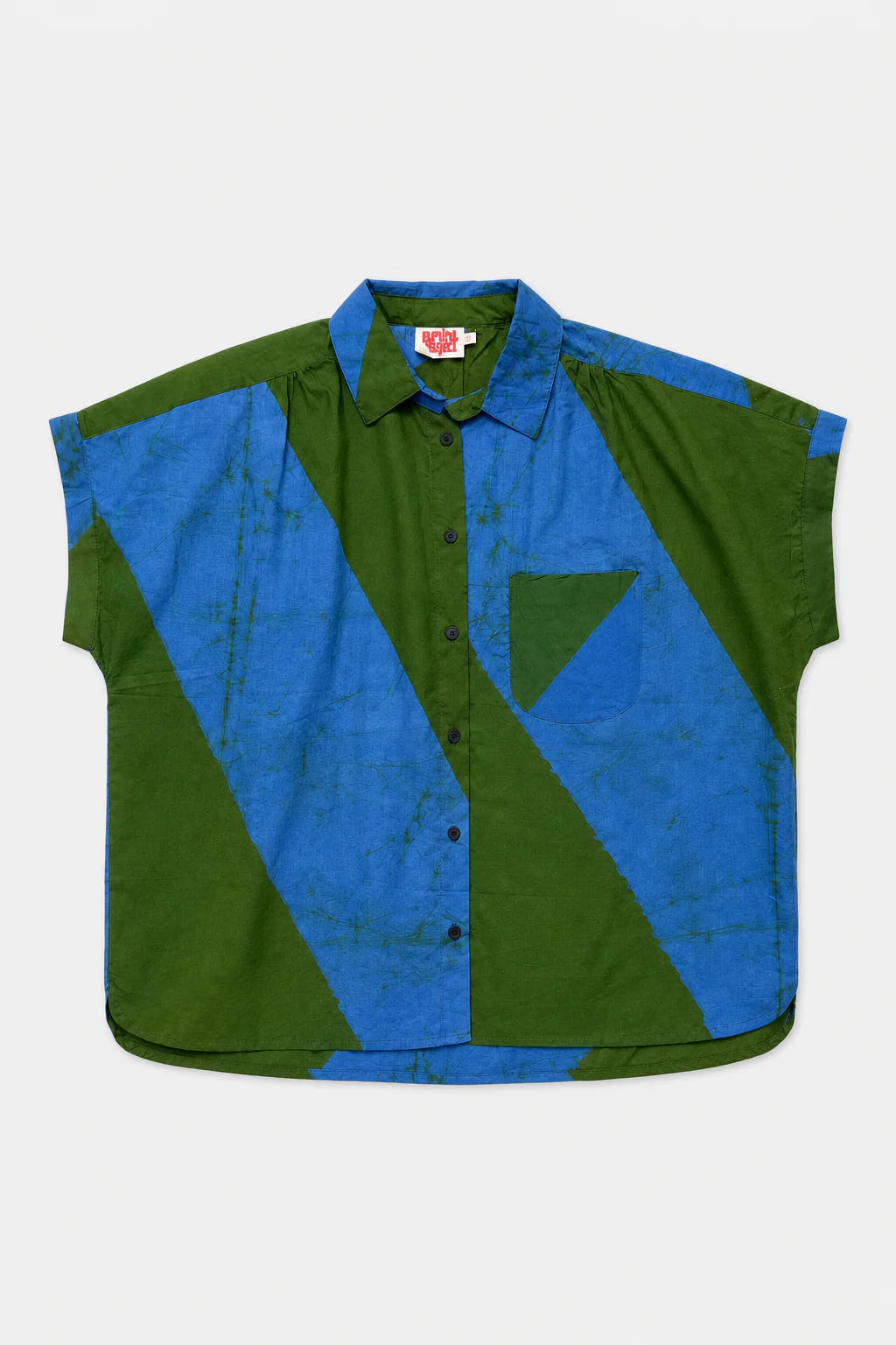 TAMIRA Shirt - perspectives blue