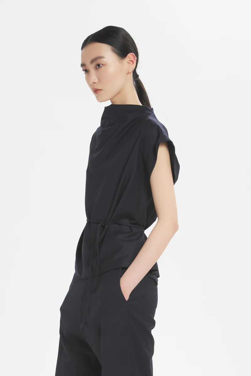 Top Bianchina - Flan navy
