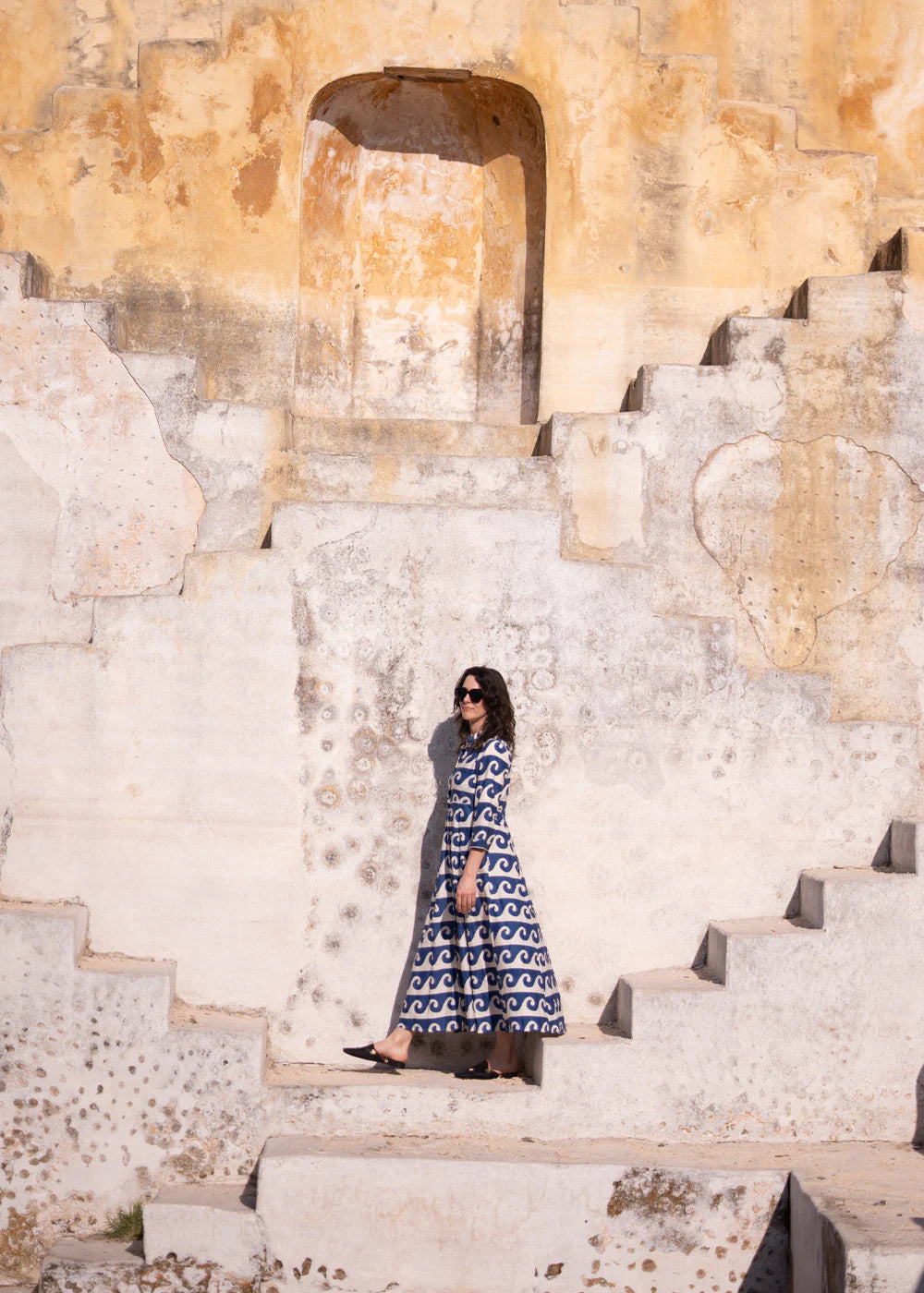 Cilla Kleid - Ocean blue
