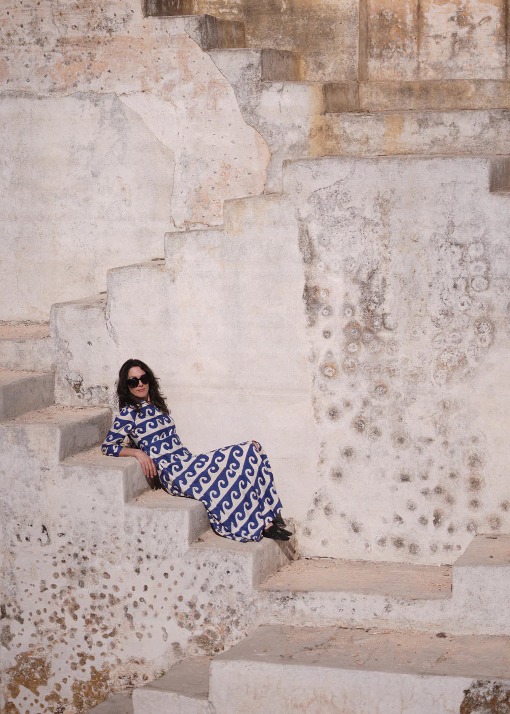 Cilla Kleid - Ocean blue