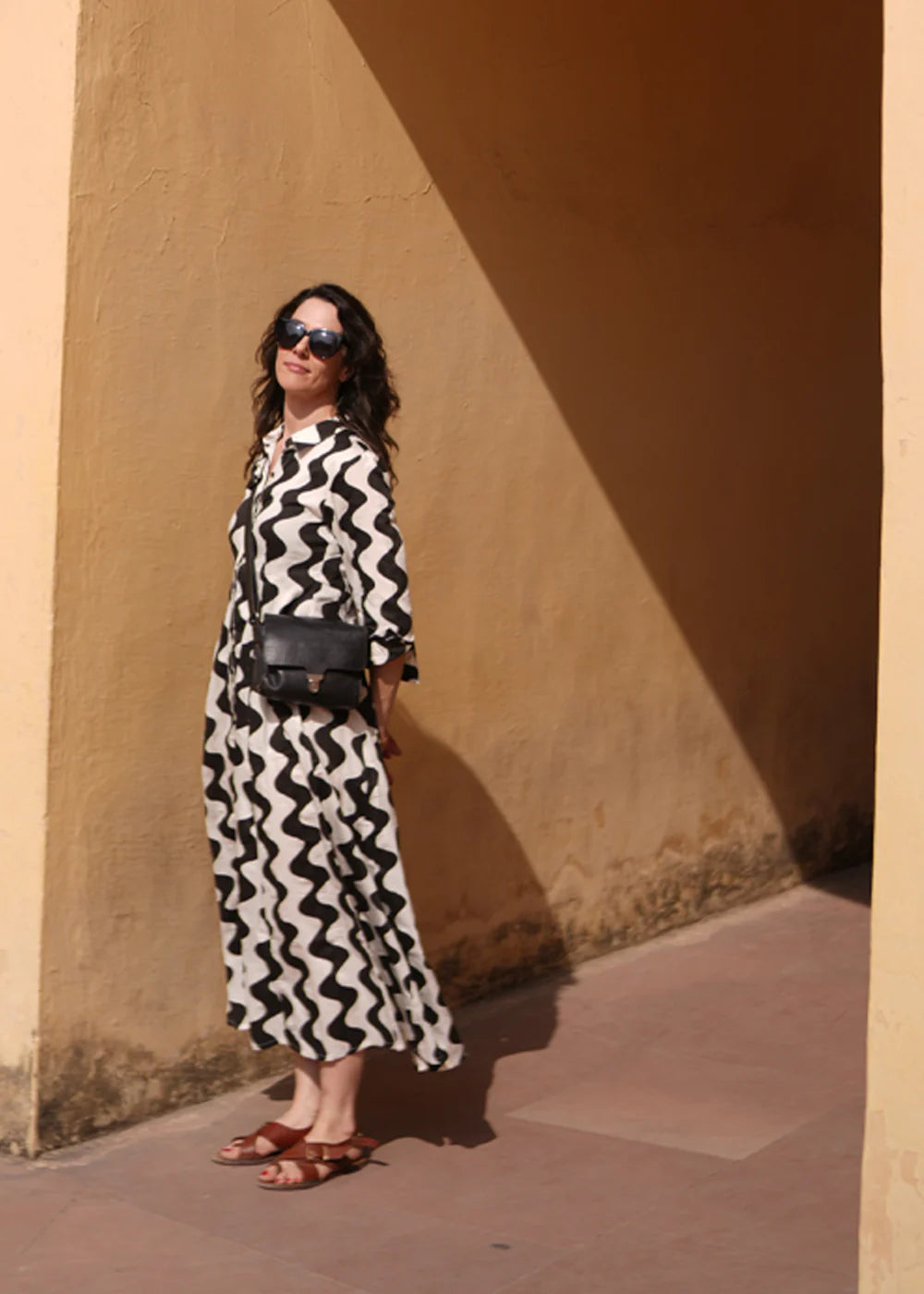 Cilla Kleid - Vibe black&white