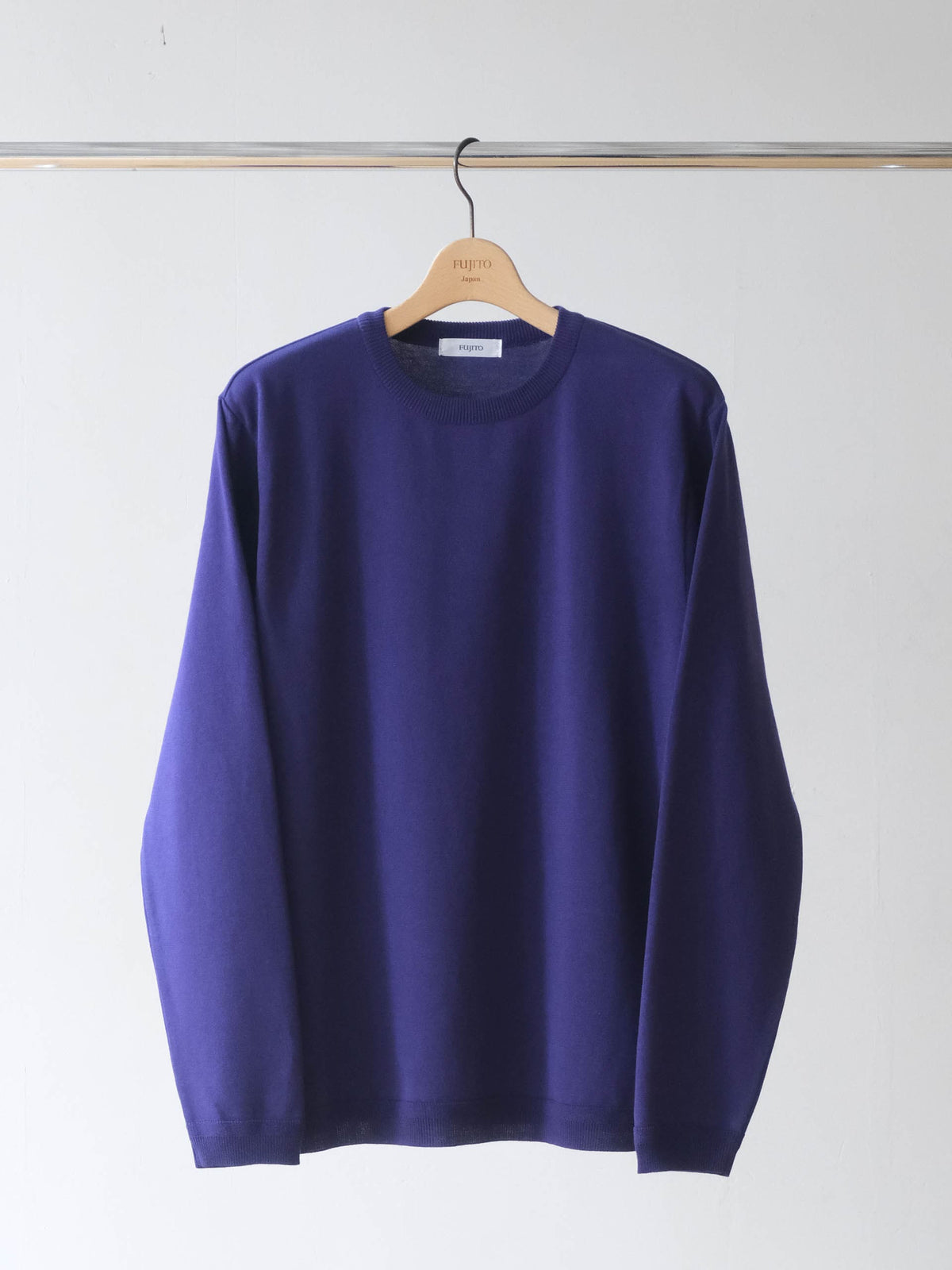 L/S Knit Pullover - purple