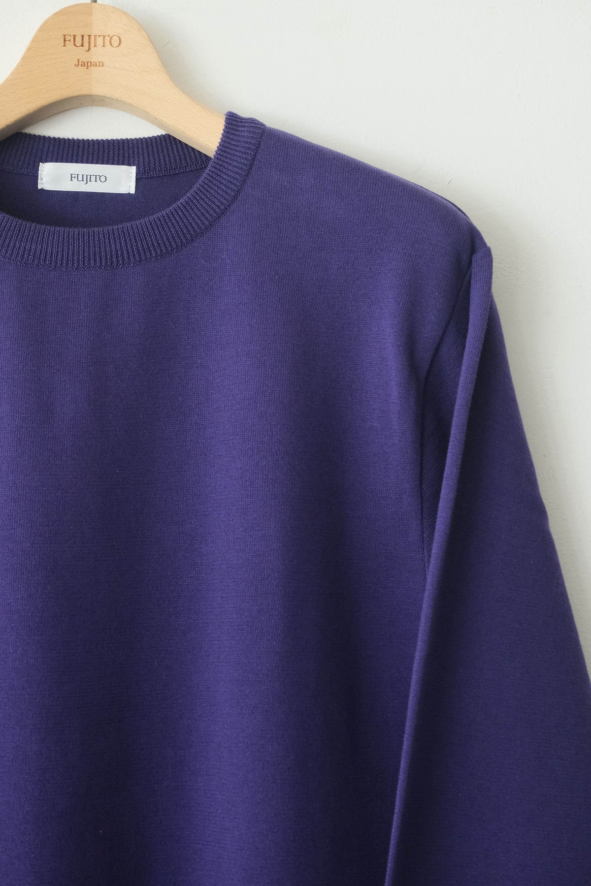 L/S Knit Pullover - purple