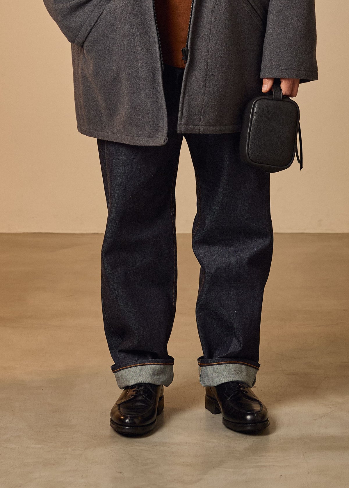 Tapered Jeans - indigo