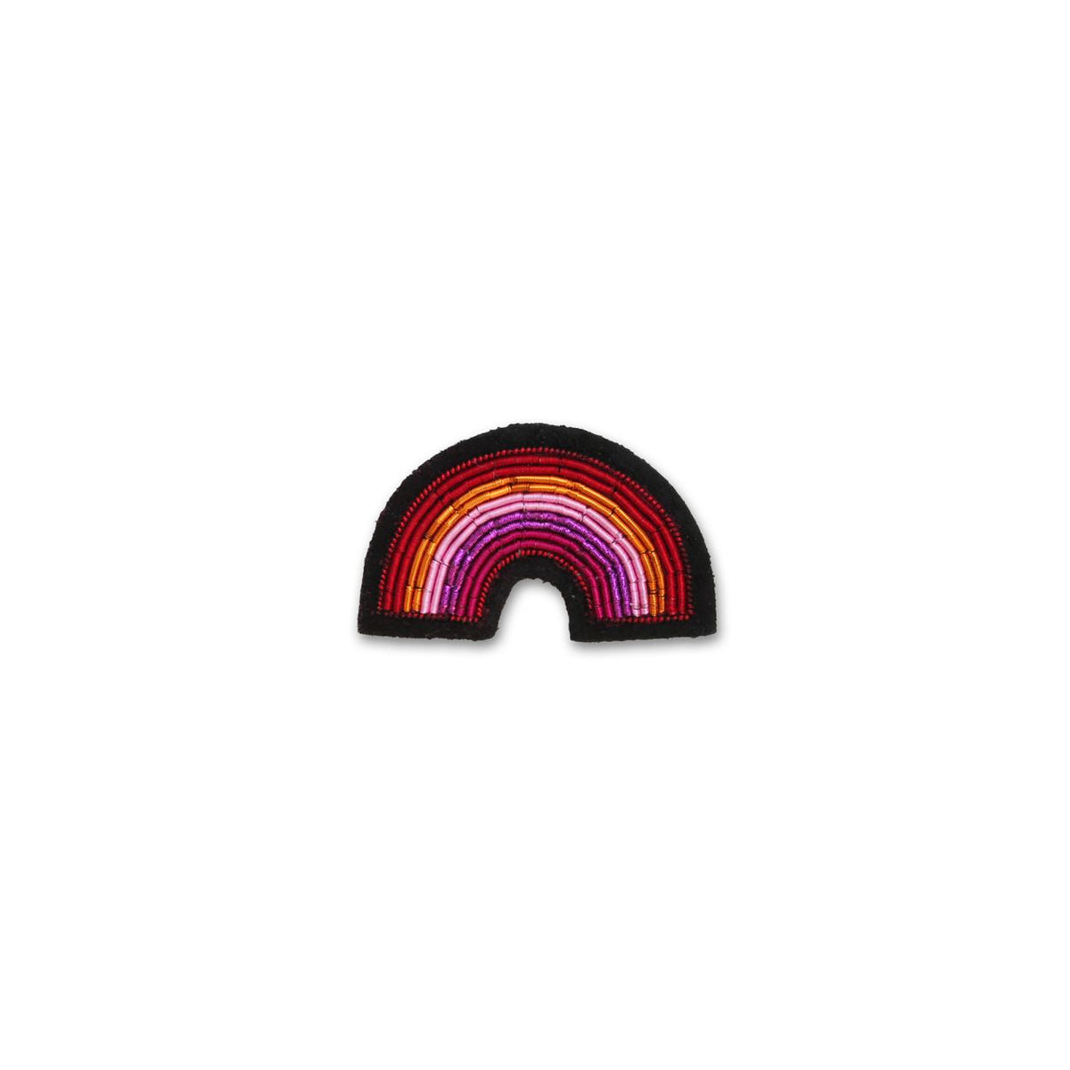 Brosche Arc pink