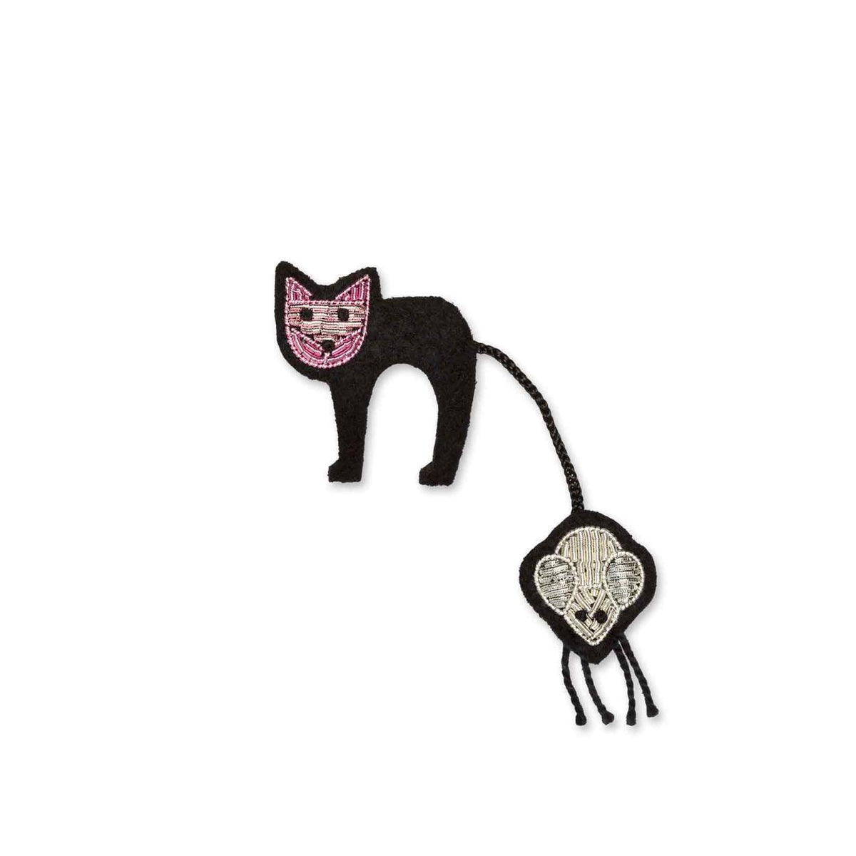 Brosche Katz&Maus