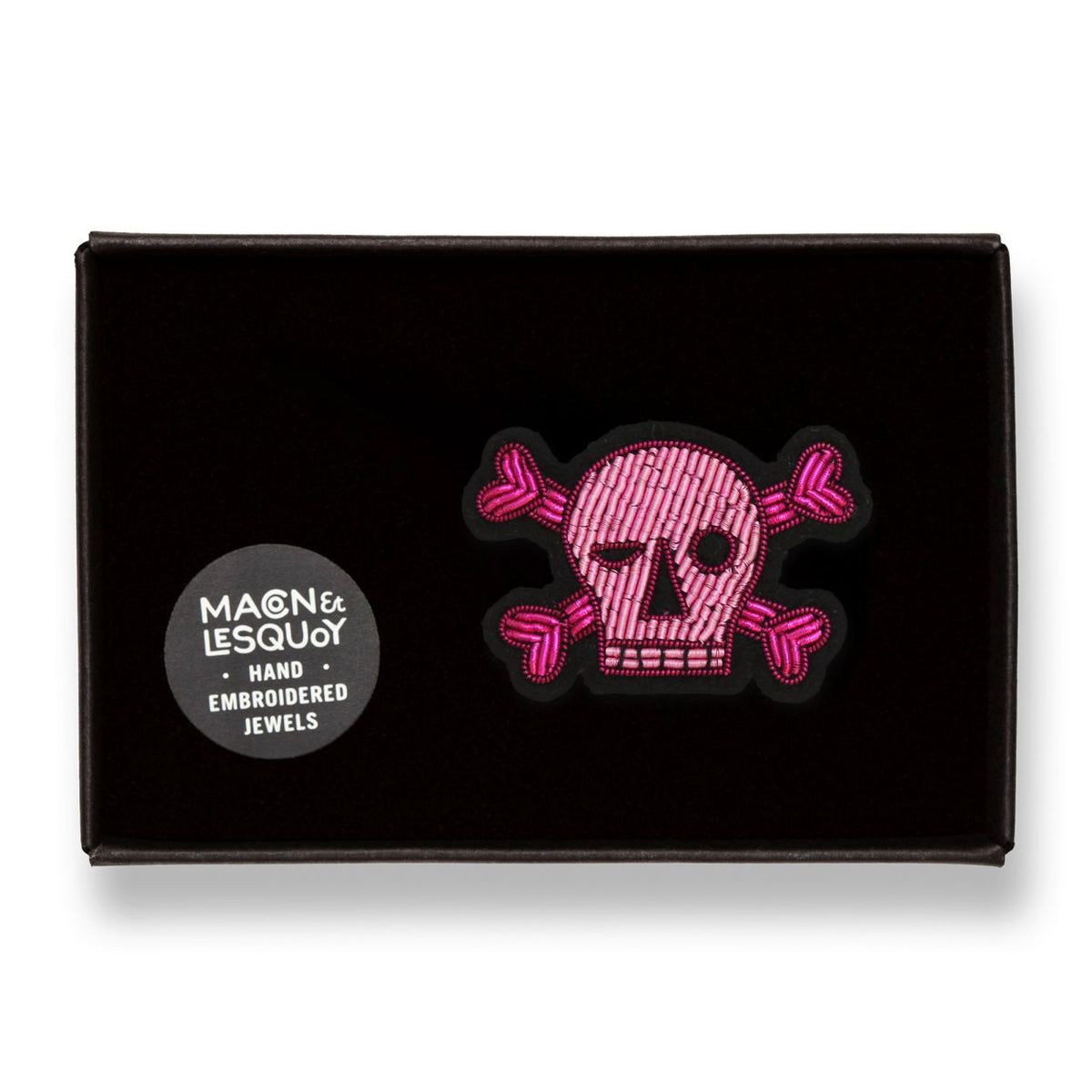 Brosche Pink Pirate