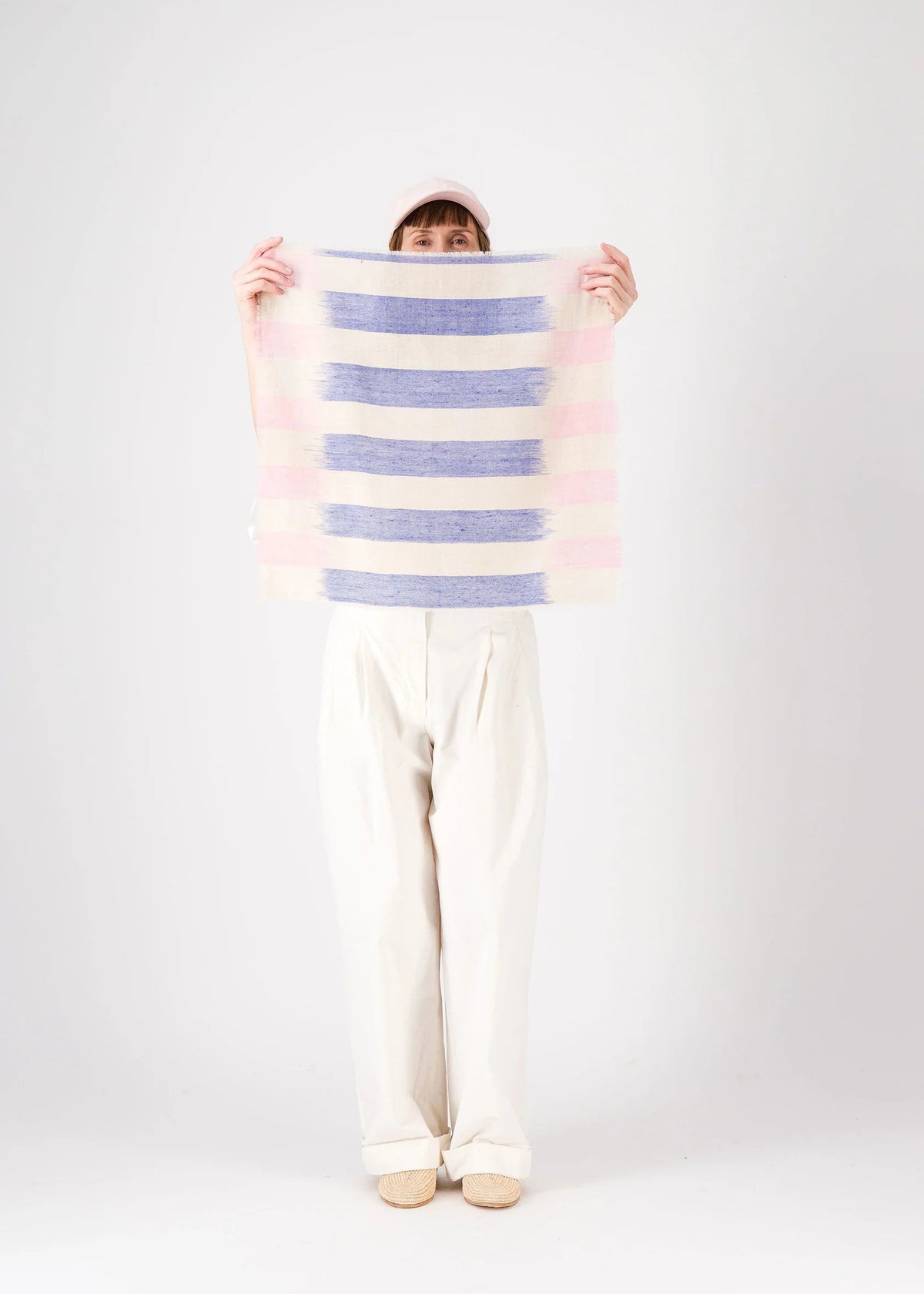 FLUX Bandana Kaschmir - blue&pink