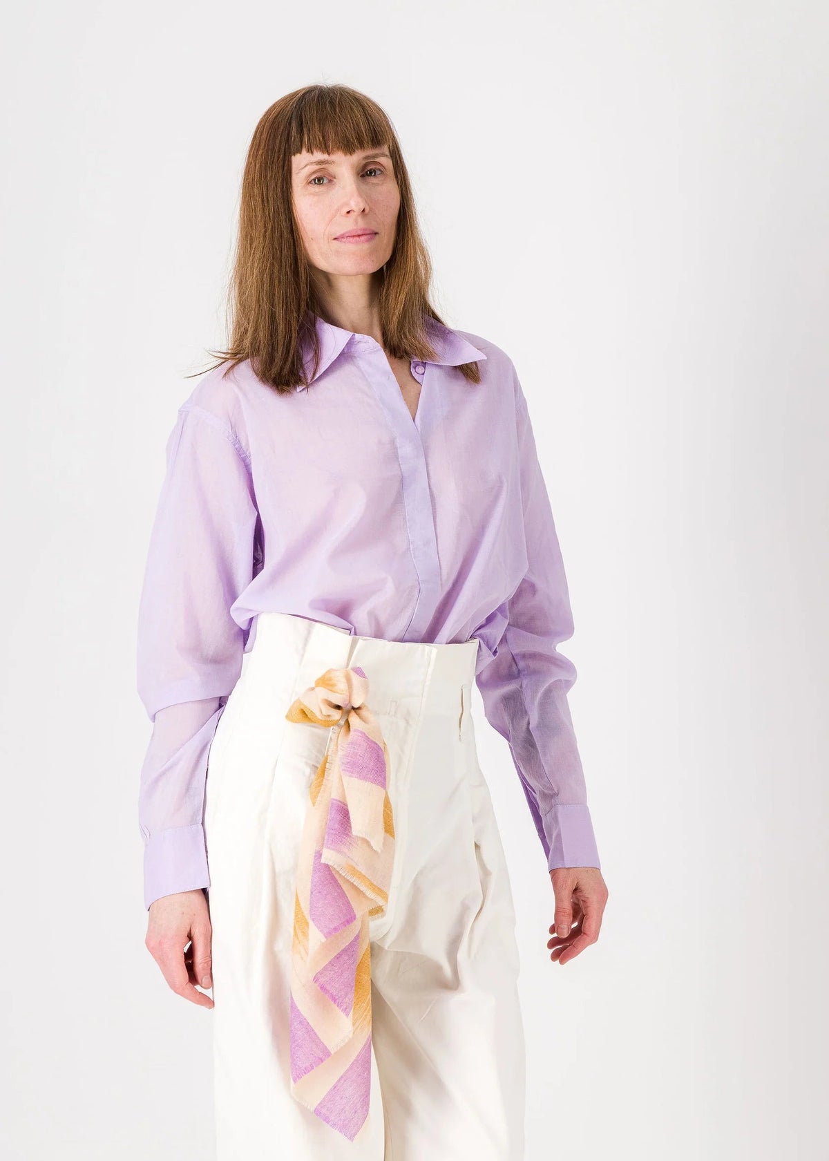 FLUX Bandana Kaschmir - anis&lilac