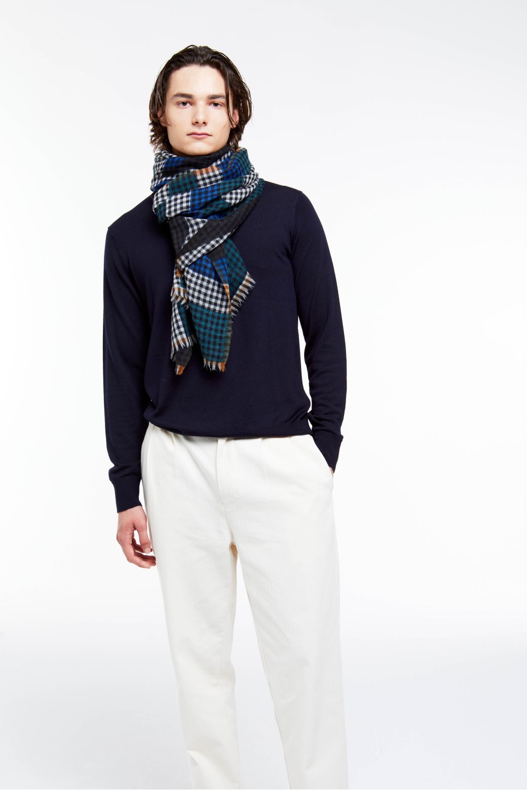 GAMME SCARF BLUE
