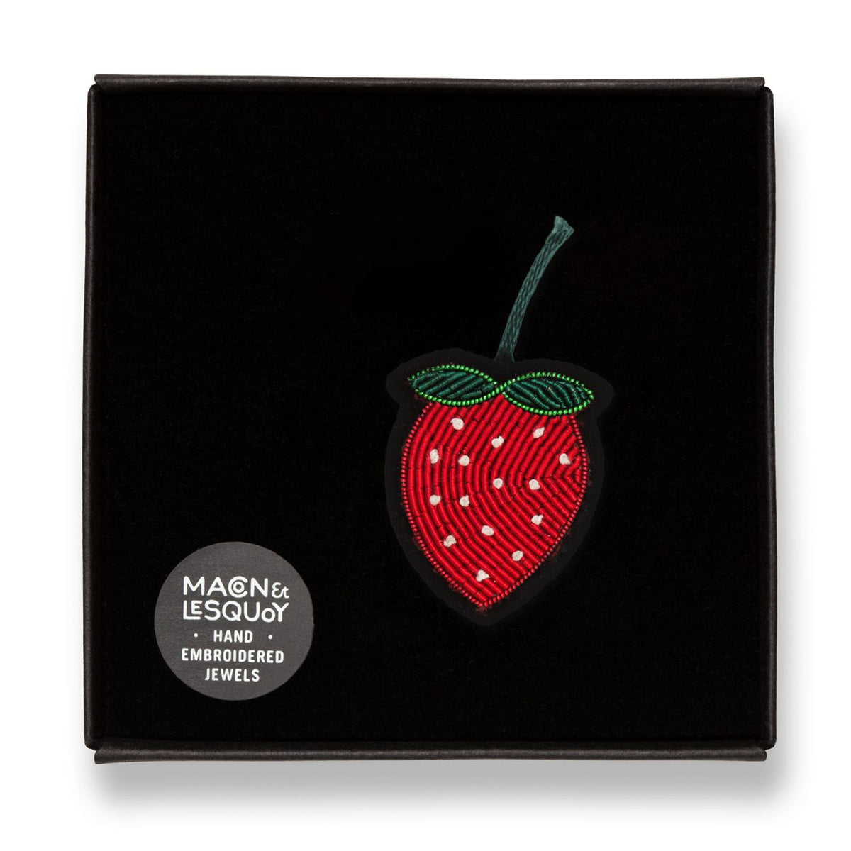 Brosche Sweet Strawberry