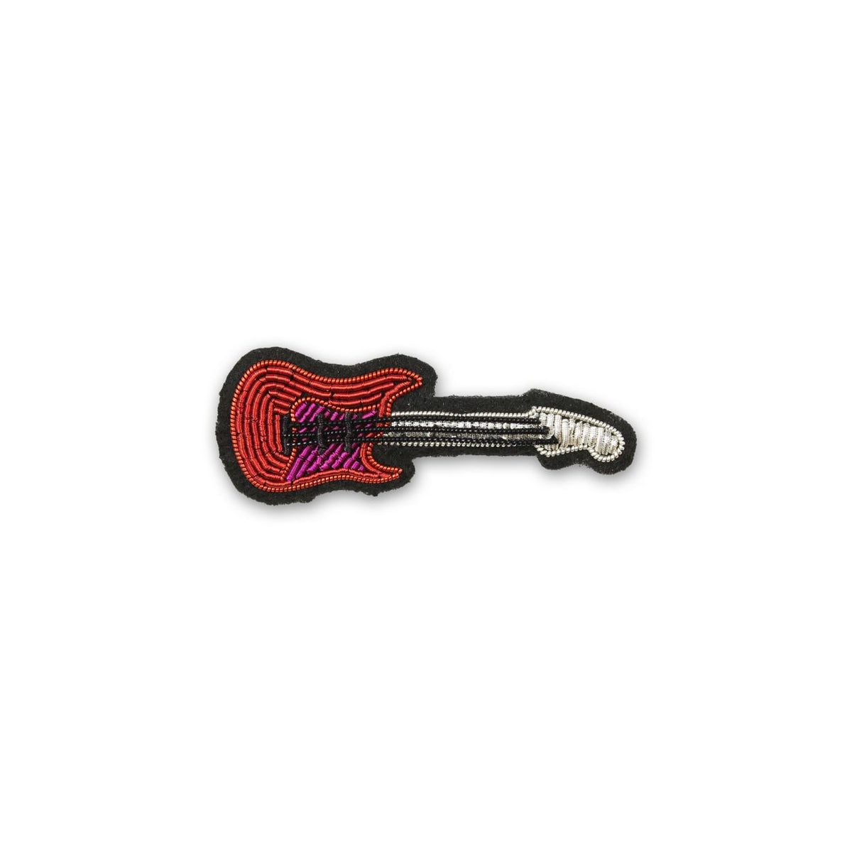 Brosche Schmelzgitarre