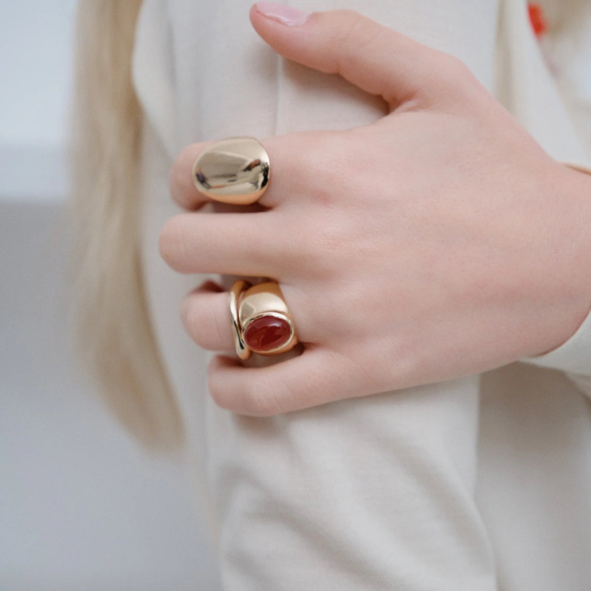 Ring Catarina - karneol