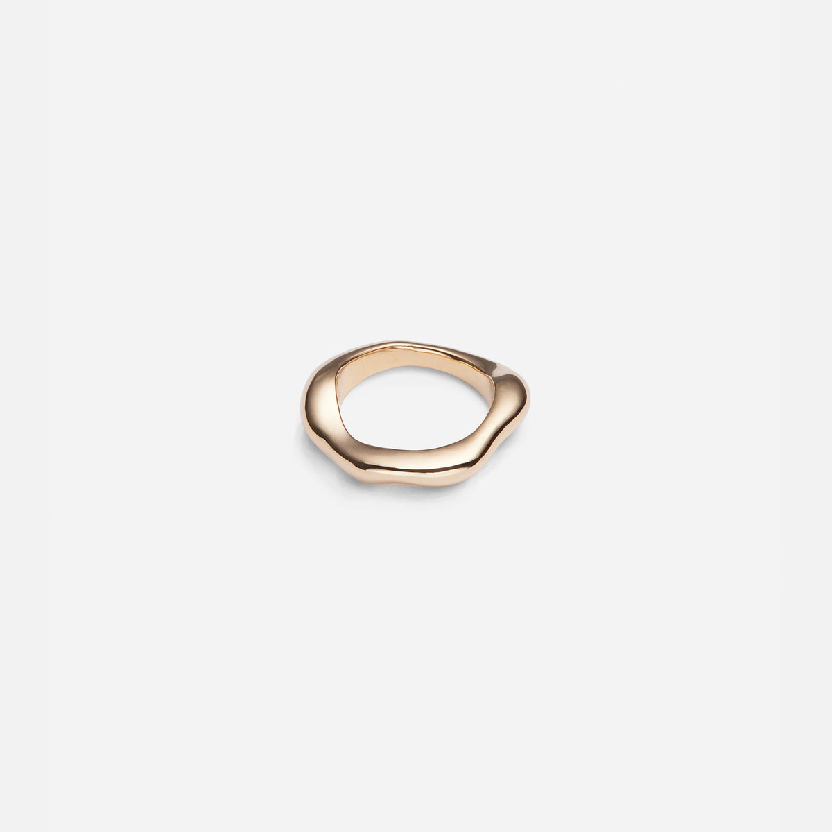 Ring Wavy - vergoldet