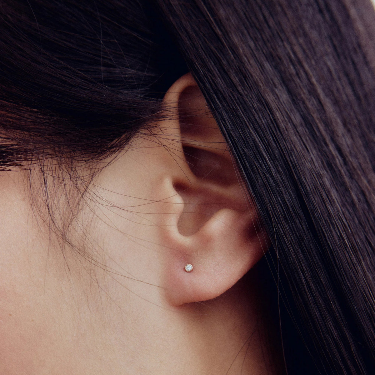 Ohrrstecker Maia - 18kt Gold / Diamant_SINGLE