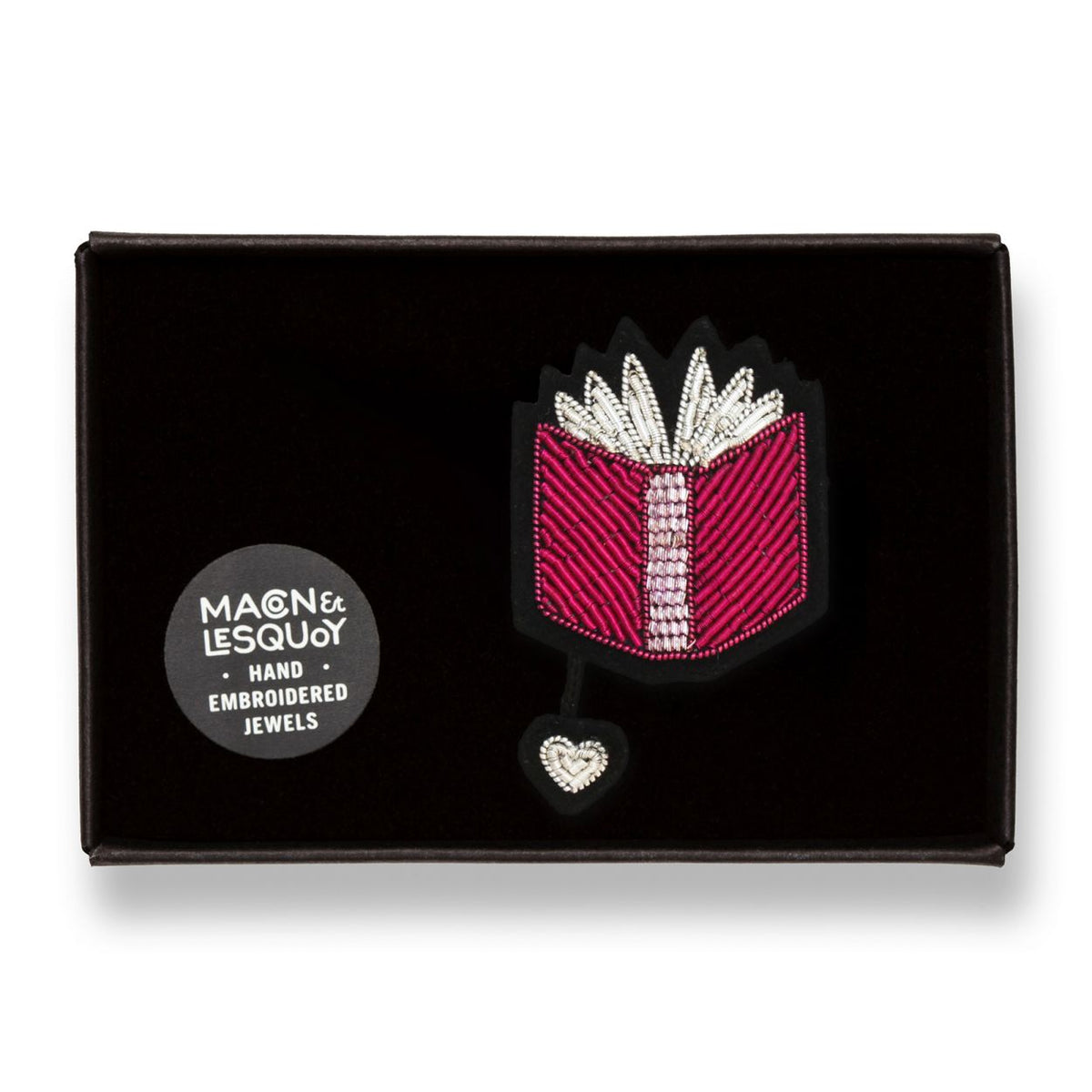 Brosche Pink Book