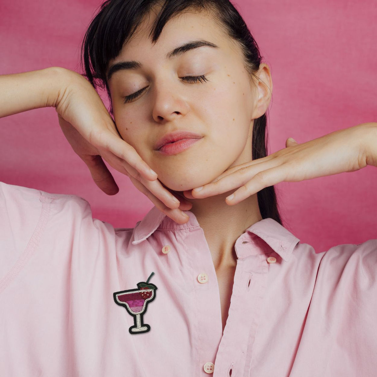 Brosche Love on the Beach