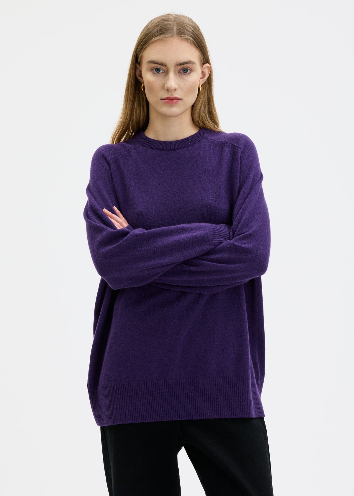 Kaschmir Pullover Numa - grape
