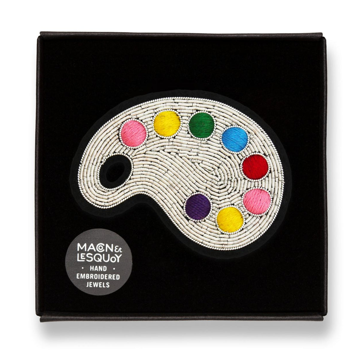Brosche Rainbow Palette