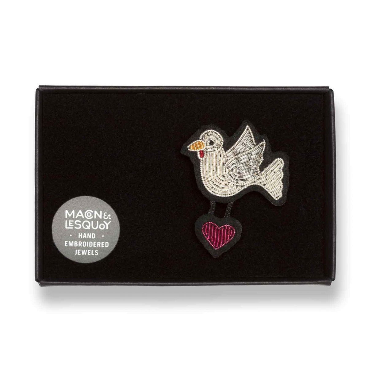 Brosche Friedenstaube